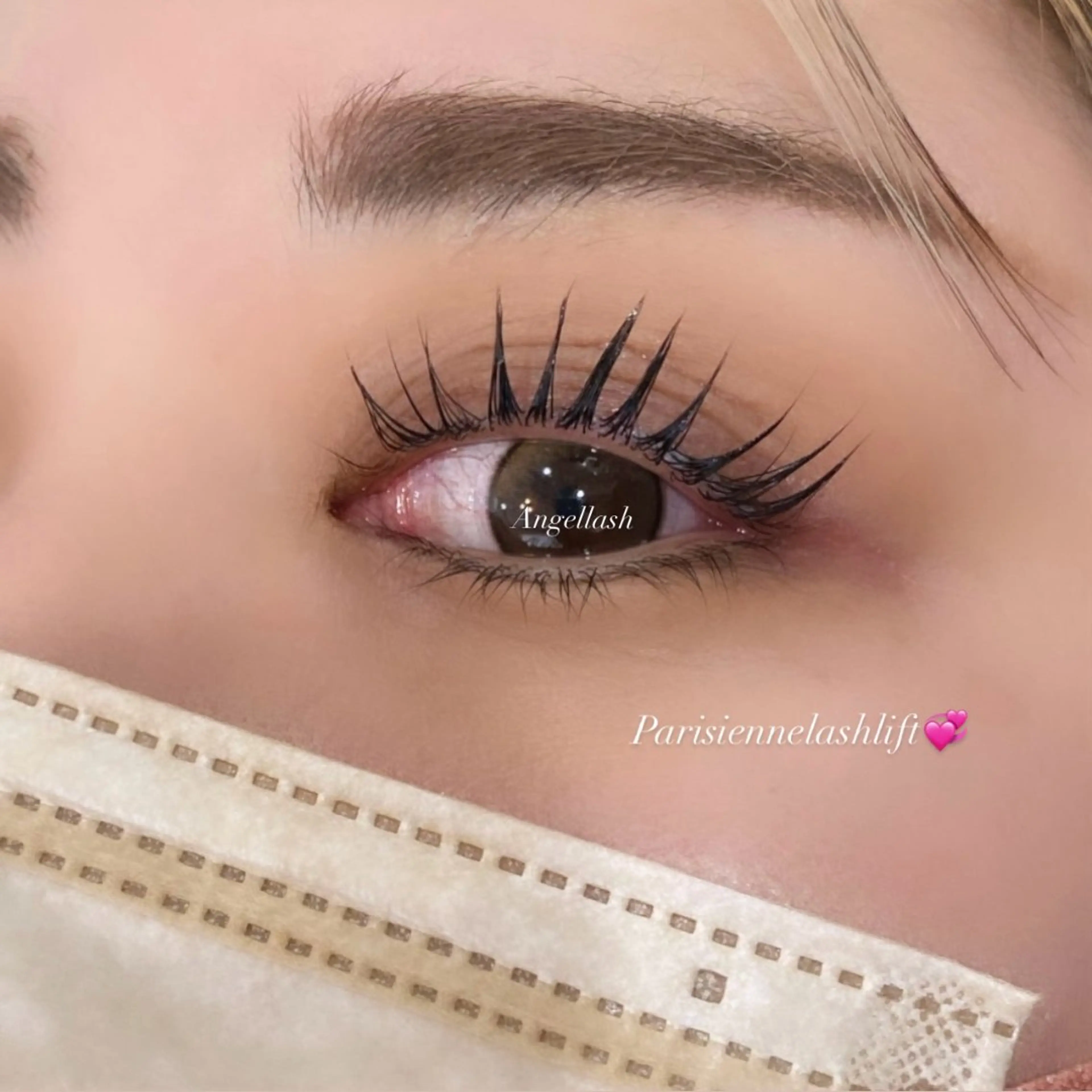 マツエク・マツパ パリジェンヌラッシュリフト AngelLash所属・AngelLash Satoのマツエク・マツパデザイン