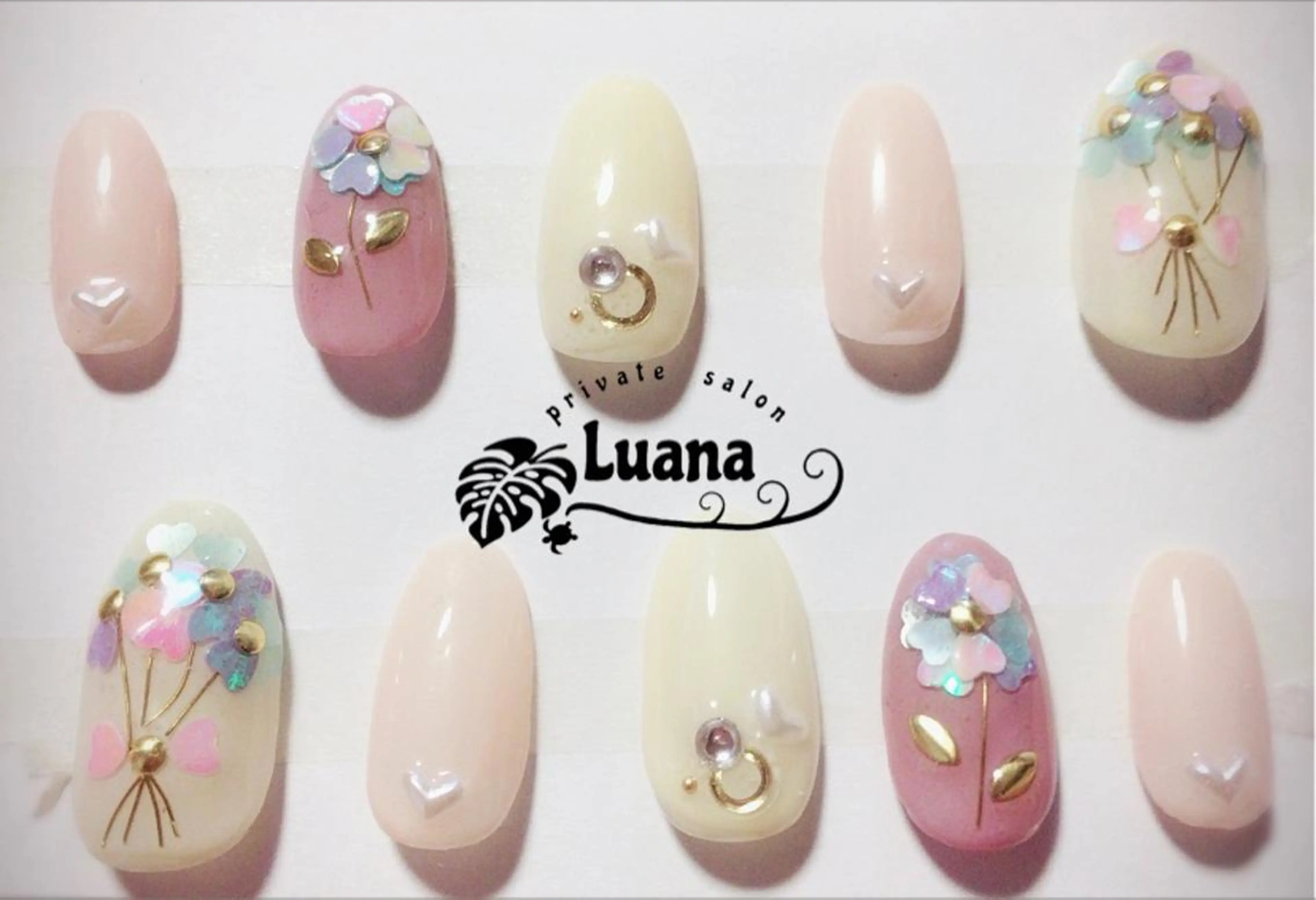 ネイル 自宅ネイルサロン ルアナのネイルデザイン