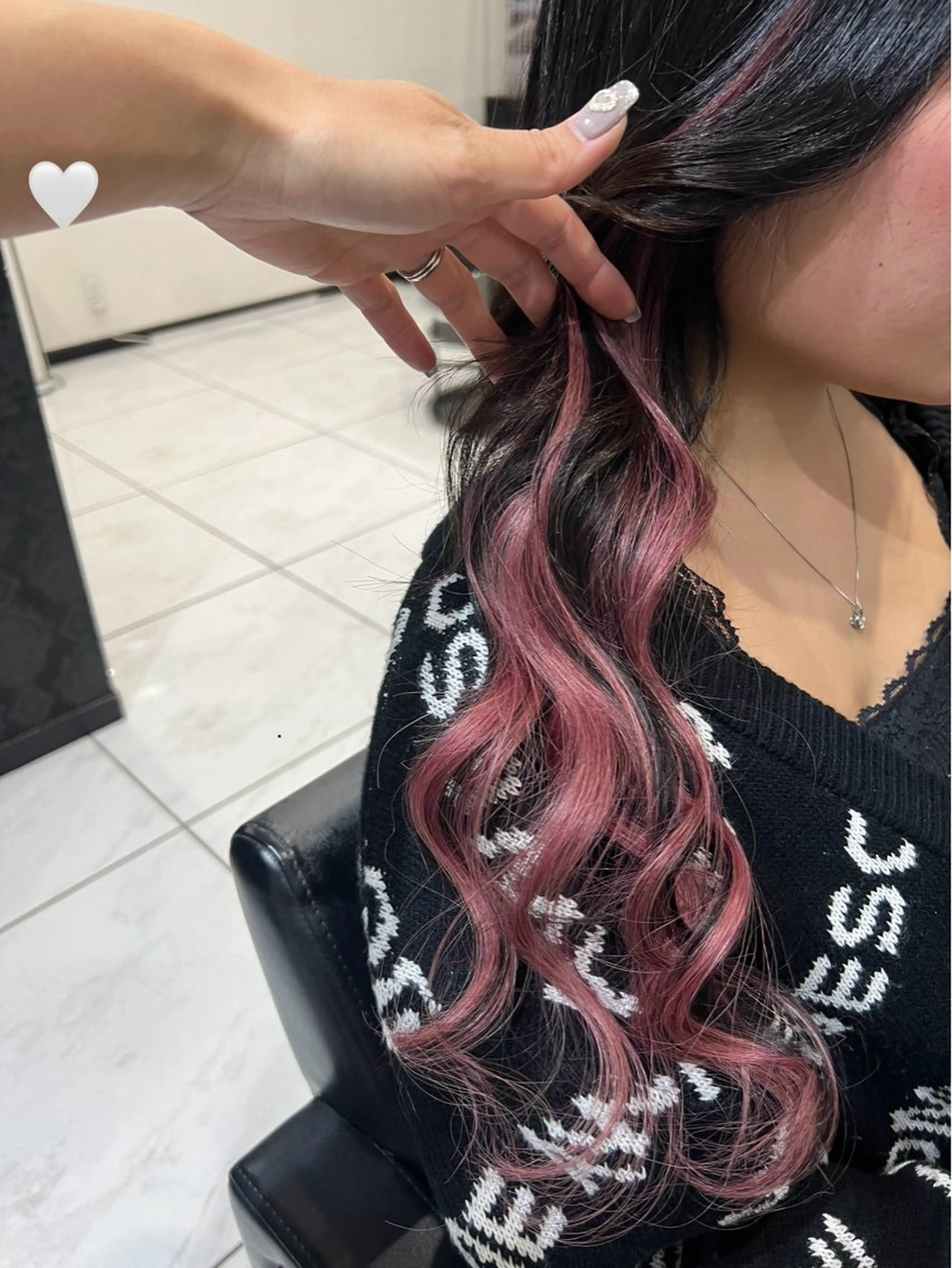 ロング プルエクステ エクステ エクステ YUDU🍊 germe/ジェルムのヘアスタイル