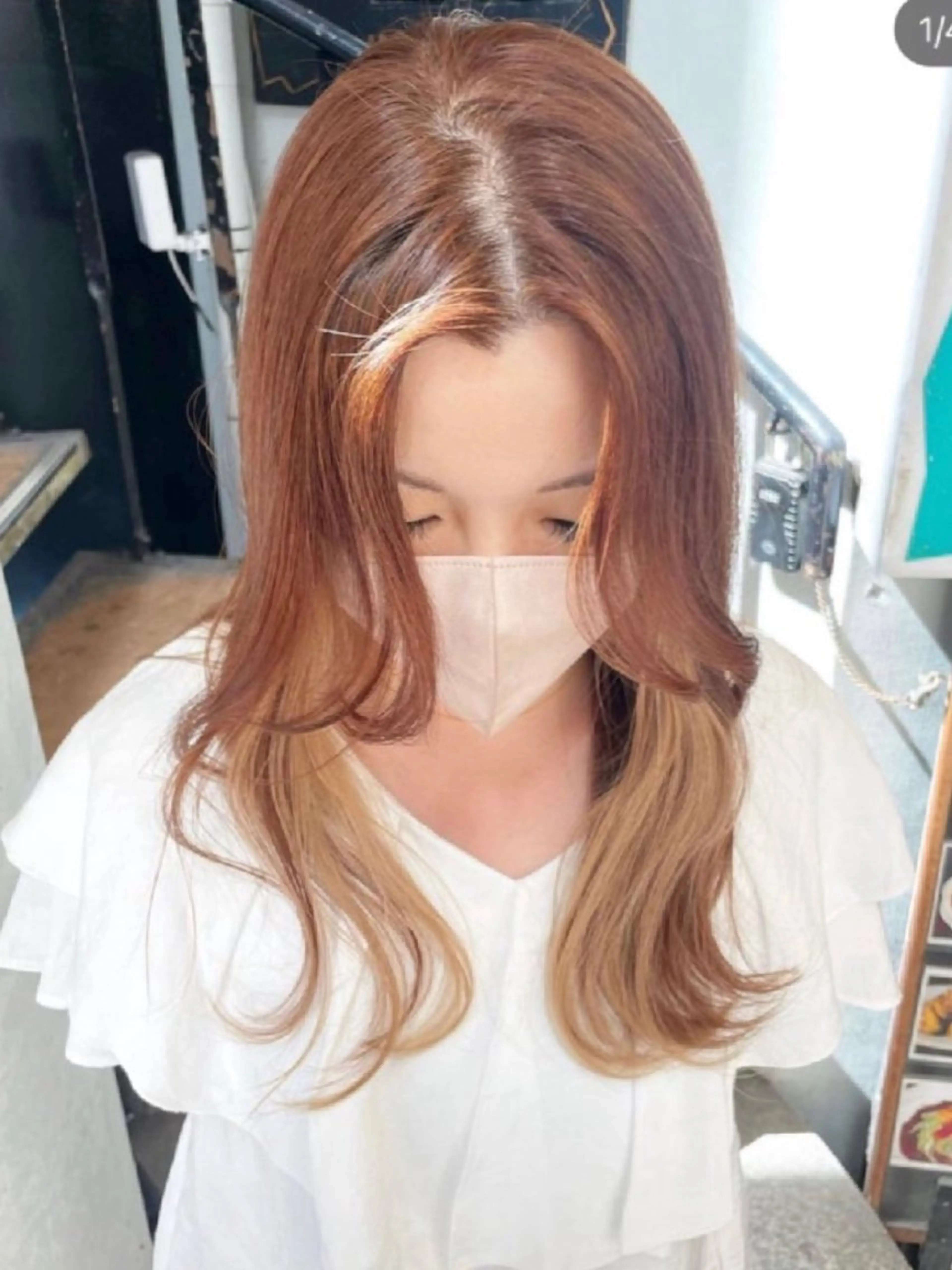 セミロング キリカ新宿所属・ブリーチ/ エクステ/レイヤーのヘアスタイル