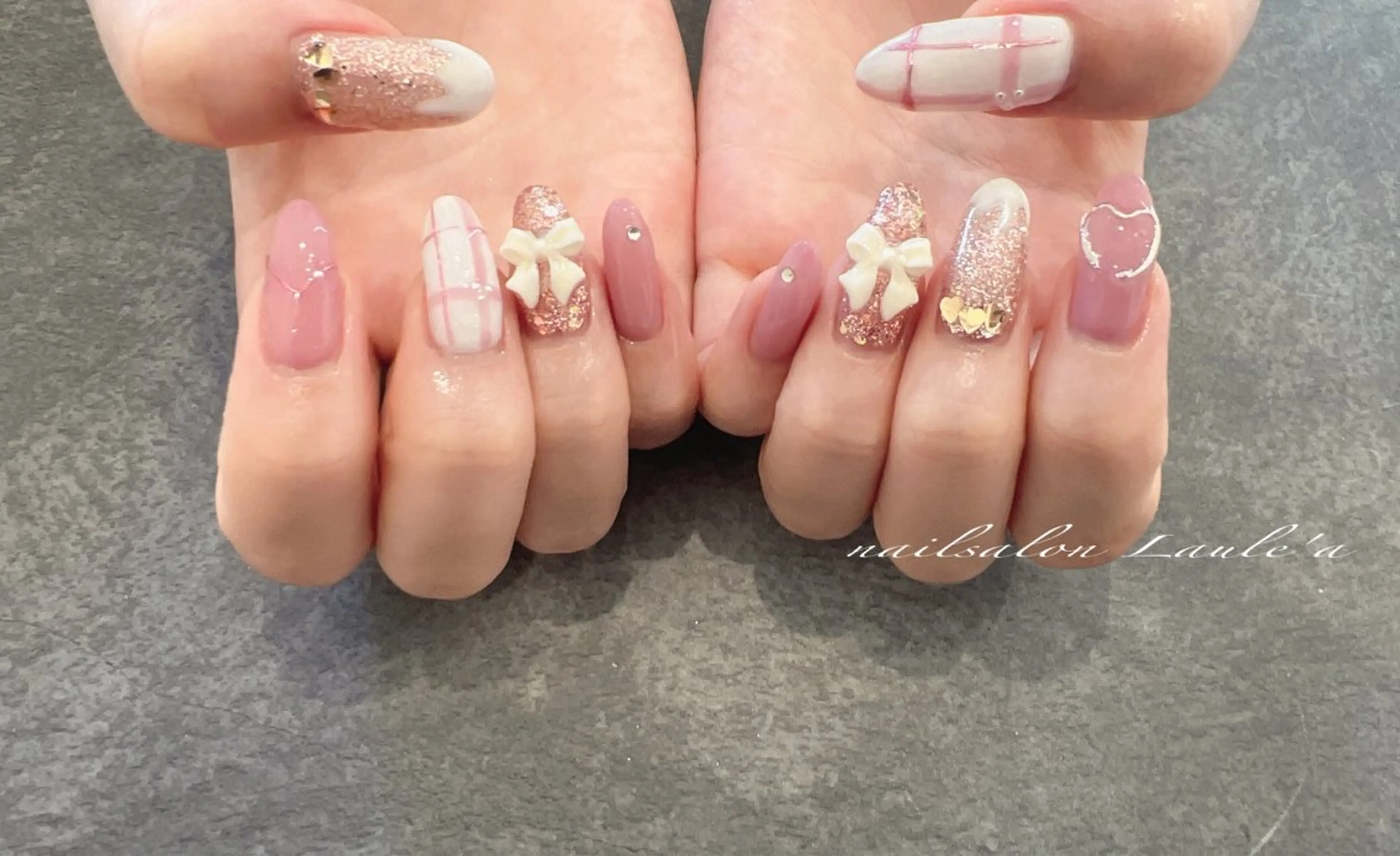 ネイル ハンドネイル nailsalon Laule'aのネイルデザイン