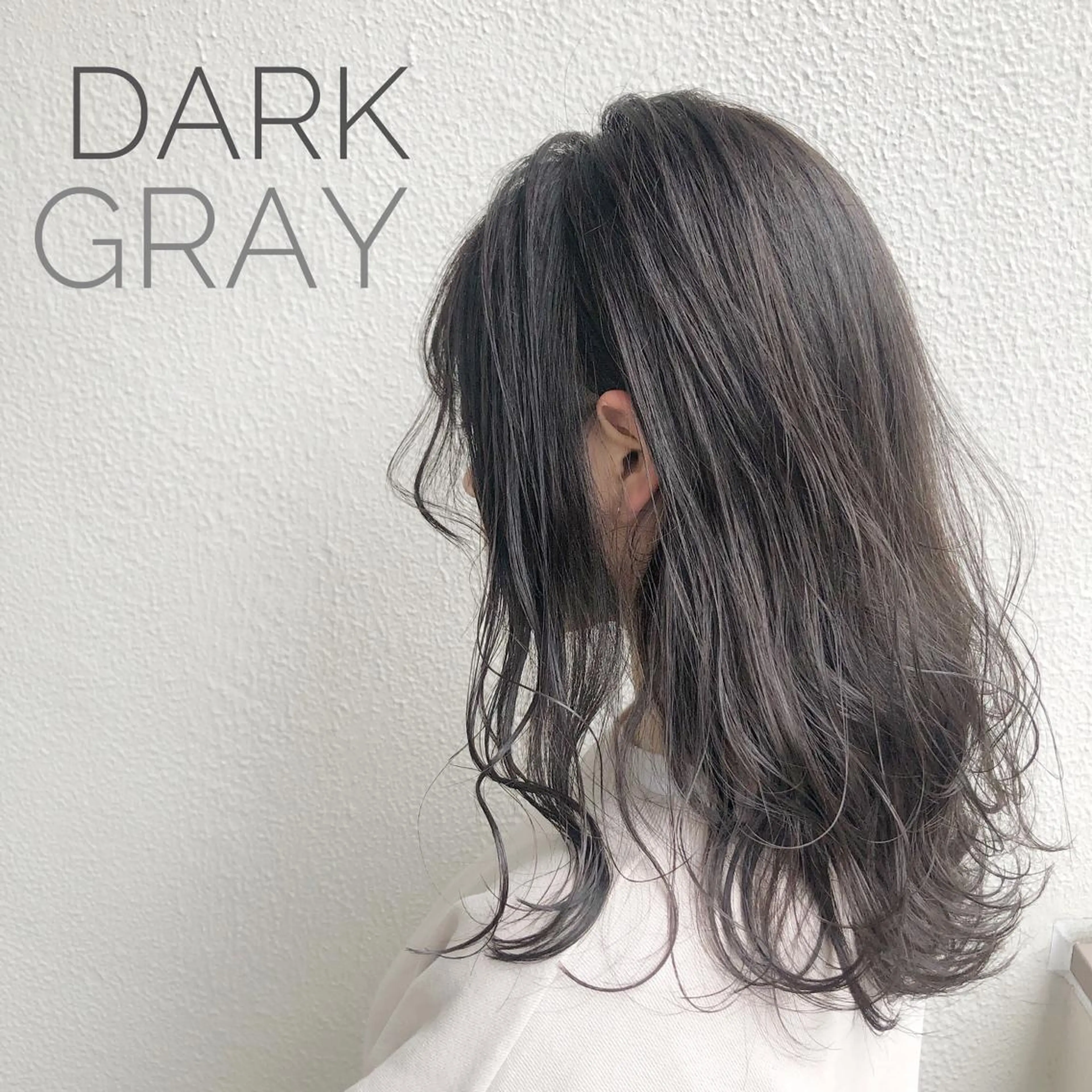 セミロング カラー YU-KA ✂︎ROSSOのヘアスタイル