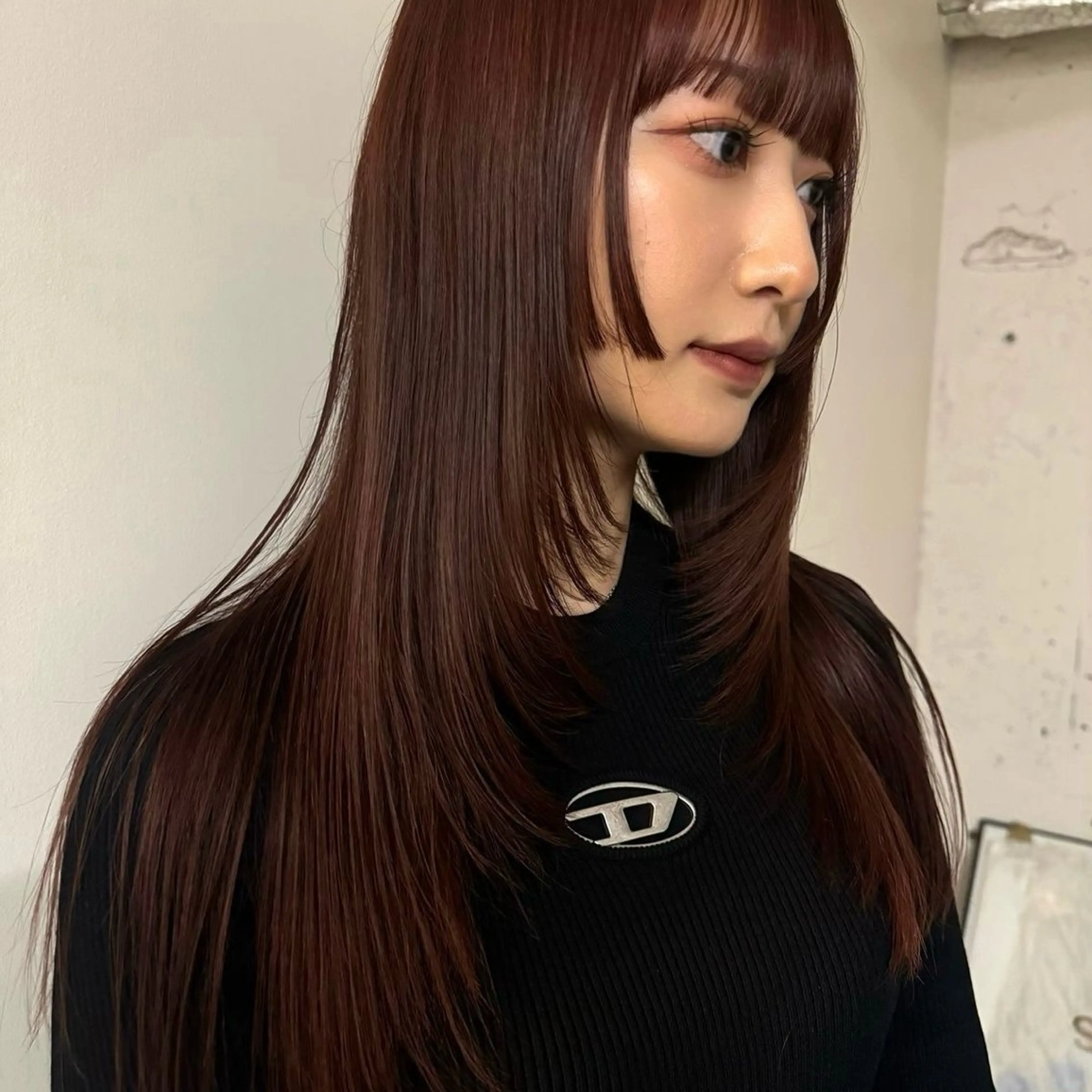 ロング レイヤーカット シャギー FILMS /香楓のヘアスタイル