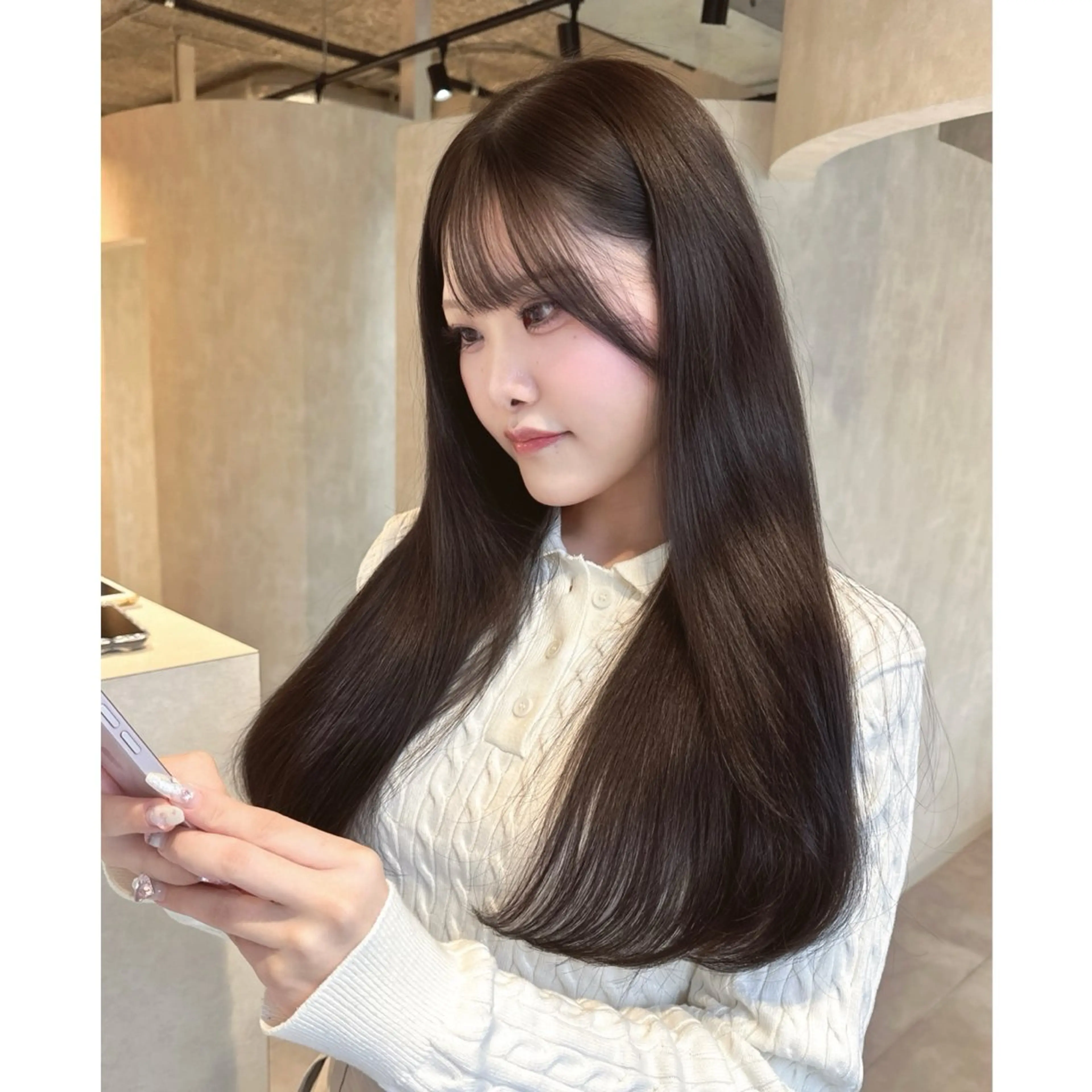 ロング カラー LOTTA CUCCI所属・miyu /トレンド カラー×艶髪のヘアスタイル