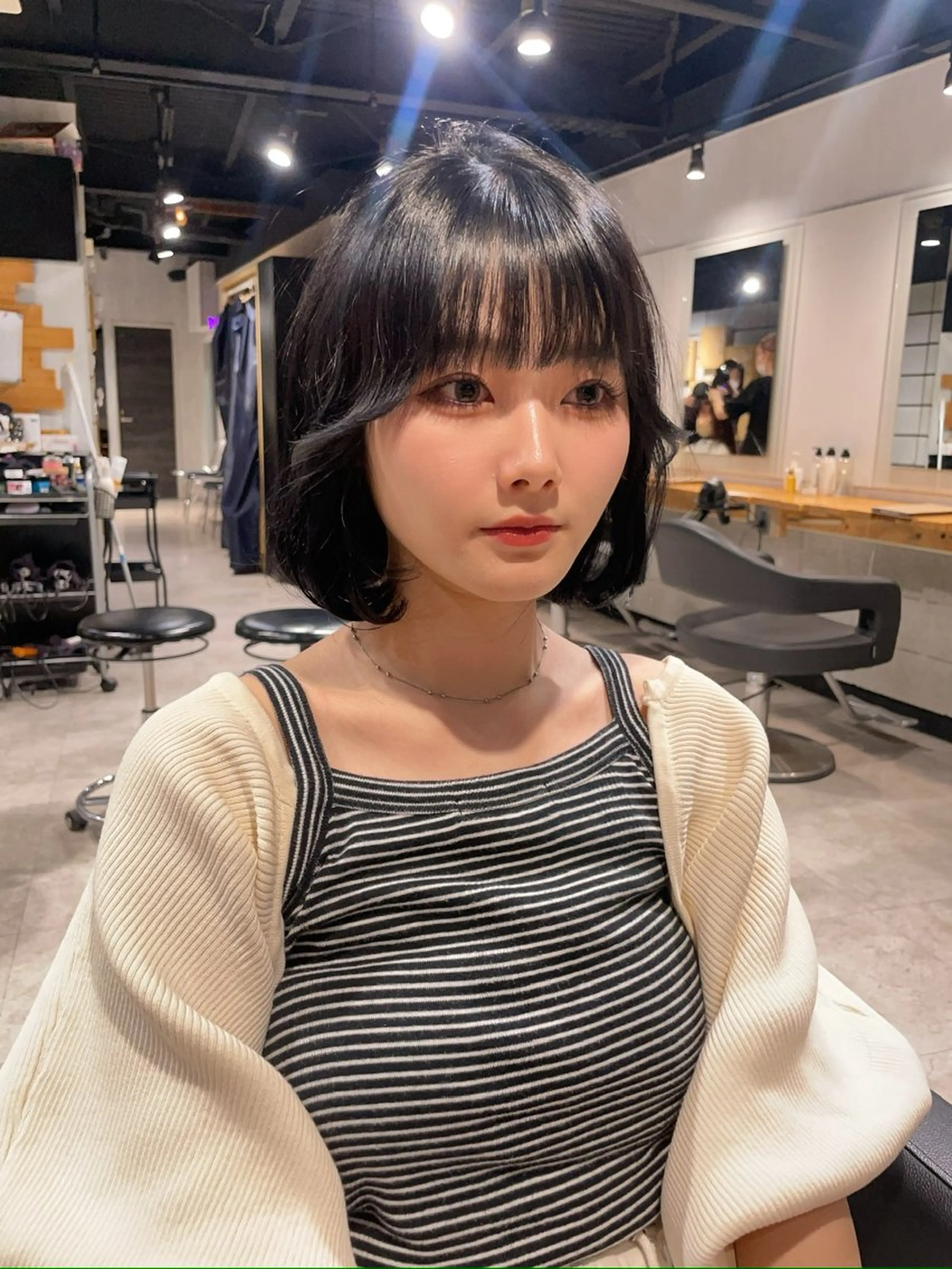 ショート カラー カット ヘアカラー トリートメント ヘッドスパ ヘアセット 🦋ハイトーンボブ ショート🦋トシキのヘアスタイル