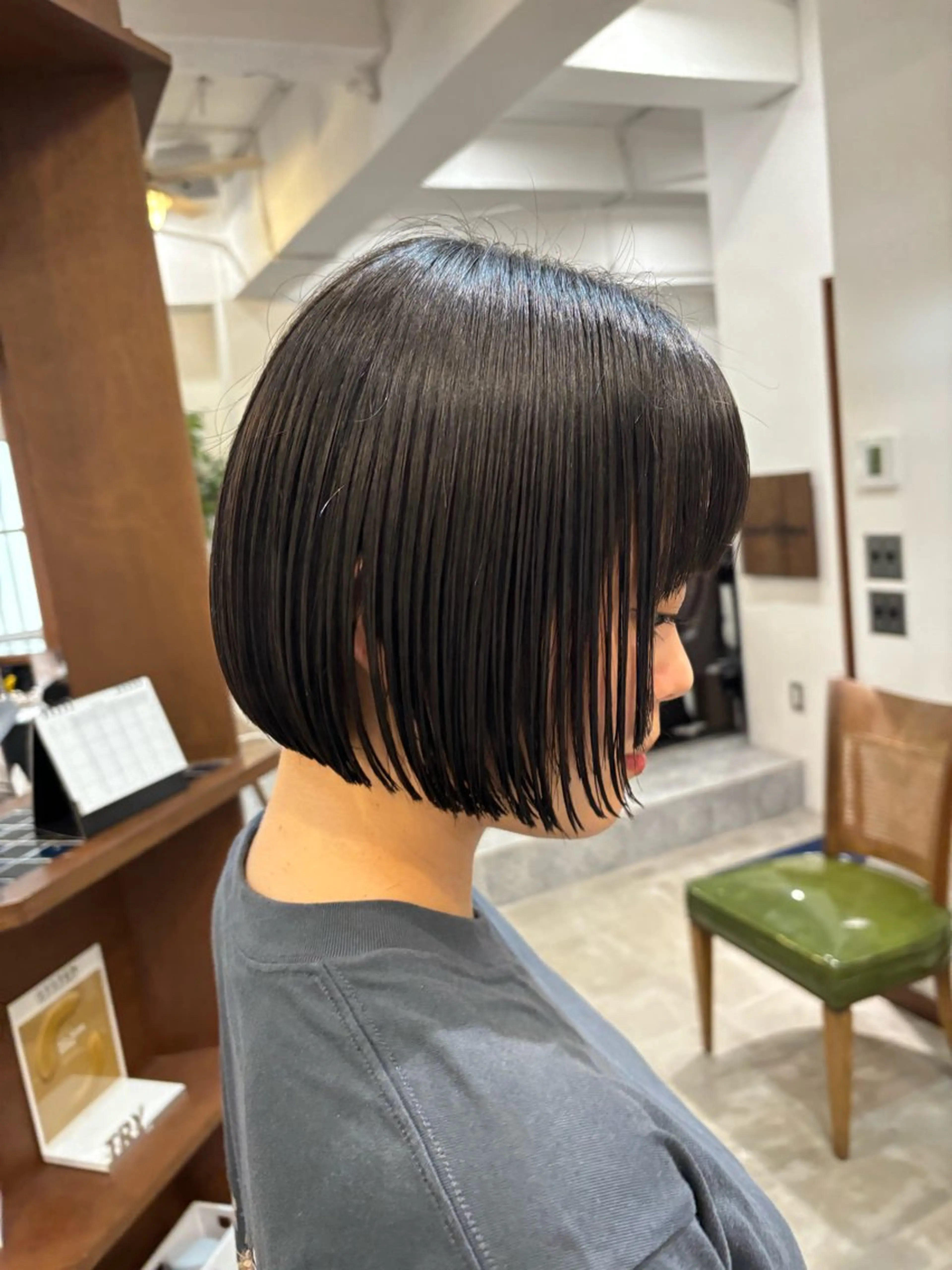 ショート 姫カット 牧田 彩香のヘアスタイル