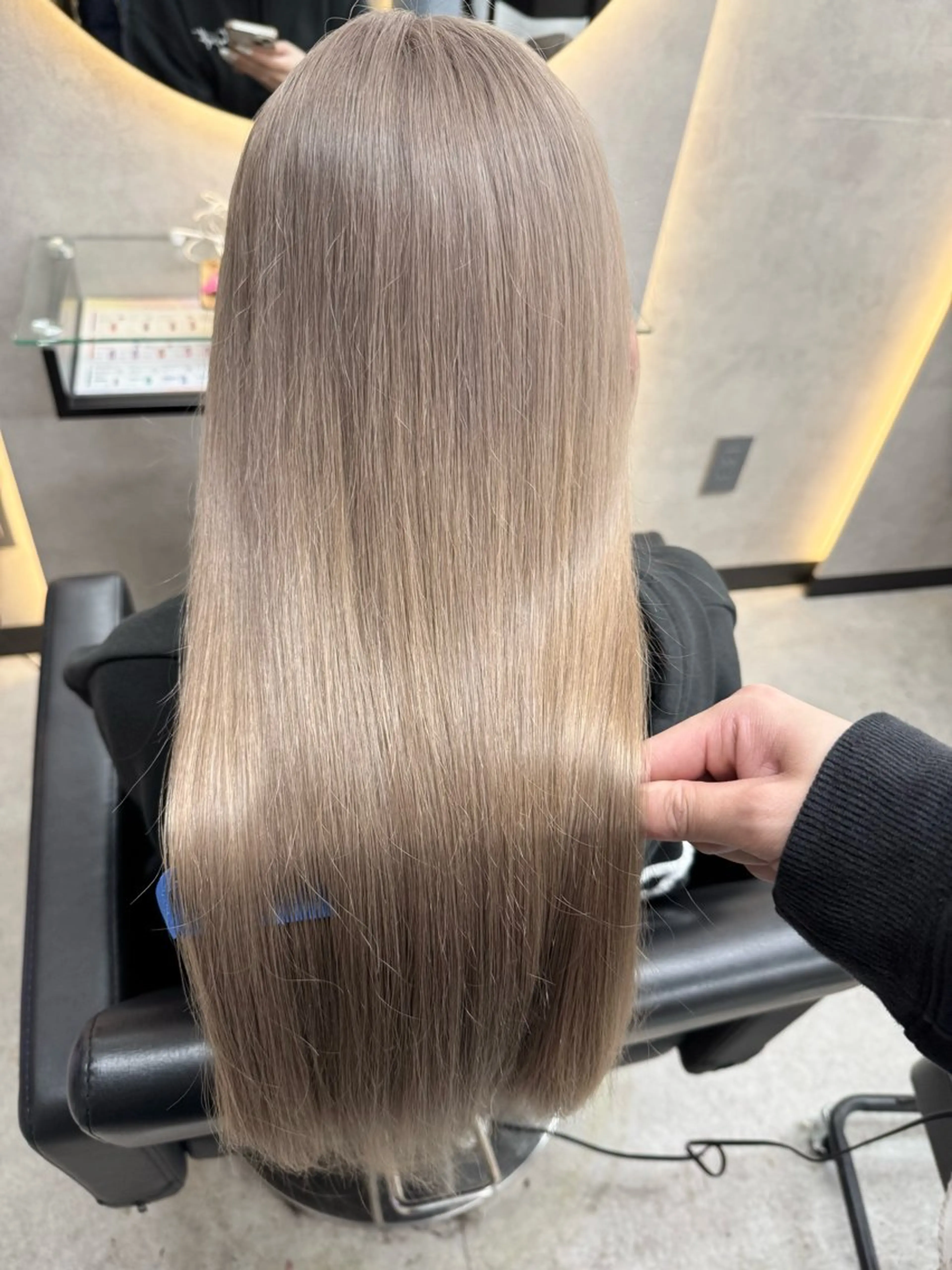 ロング ヘアカラー トリートメント 🧋ミルクティー 職人🧋のヘアスタイル