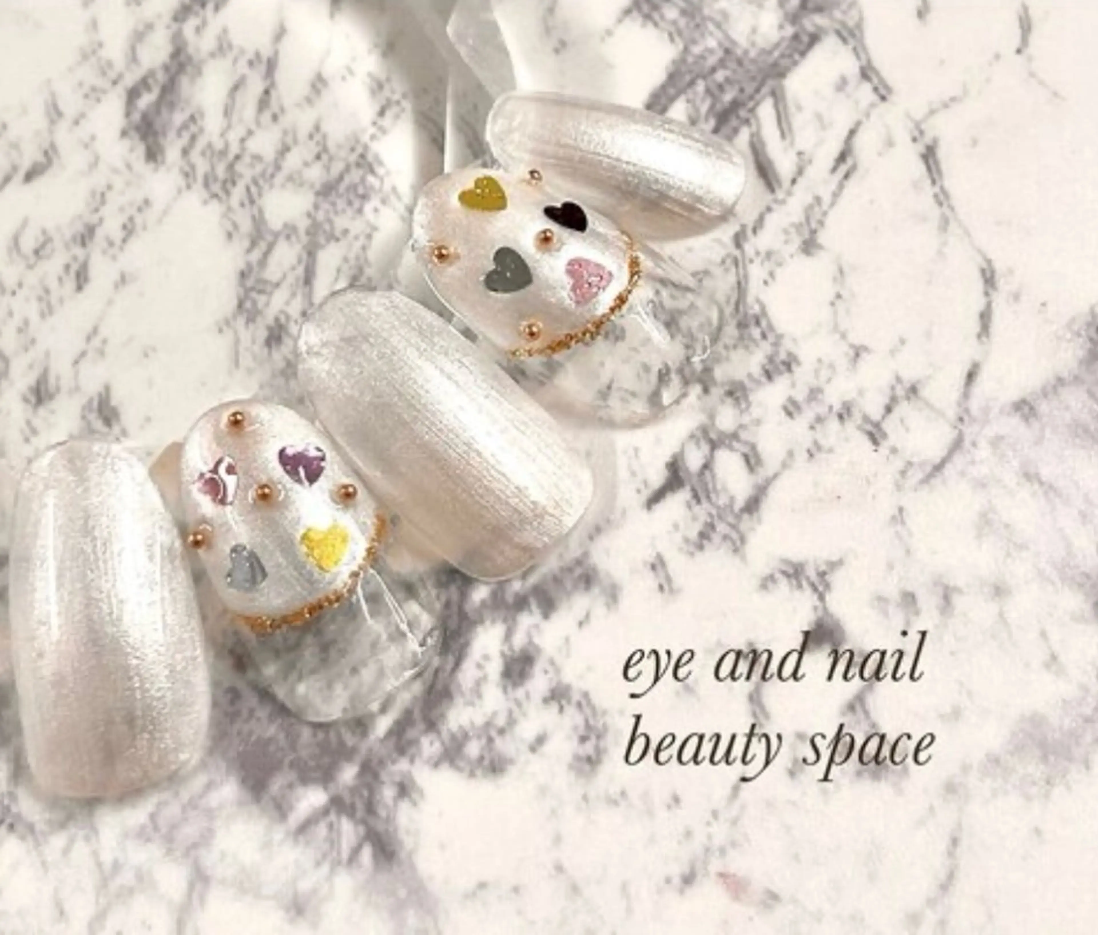 ネイル ハート 杉山 ネイリストのネイルデザイン