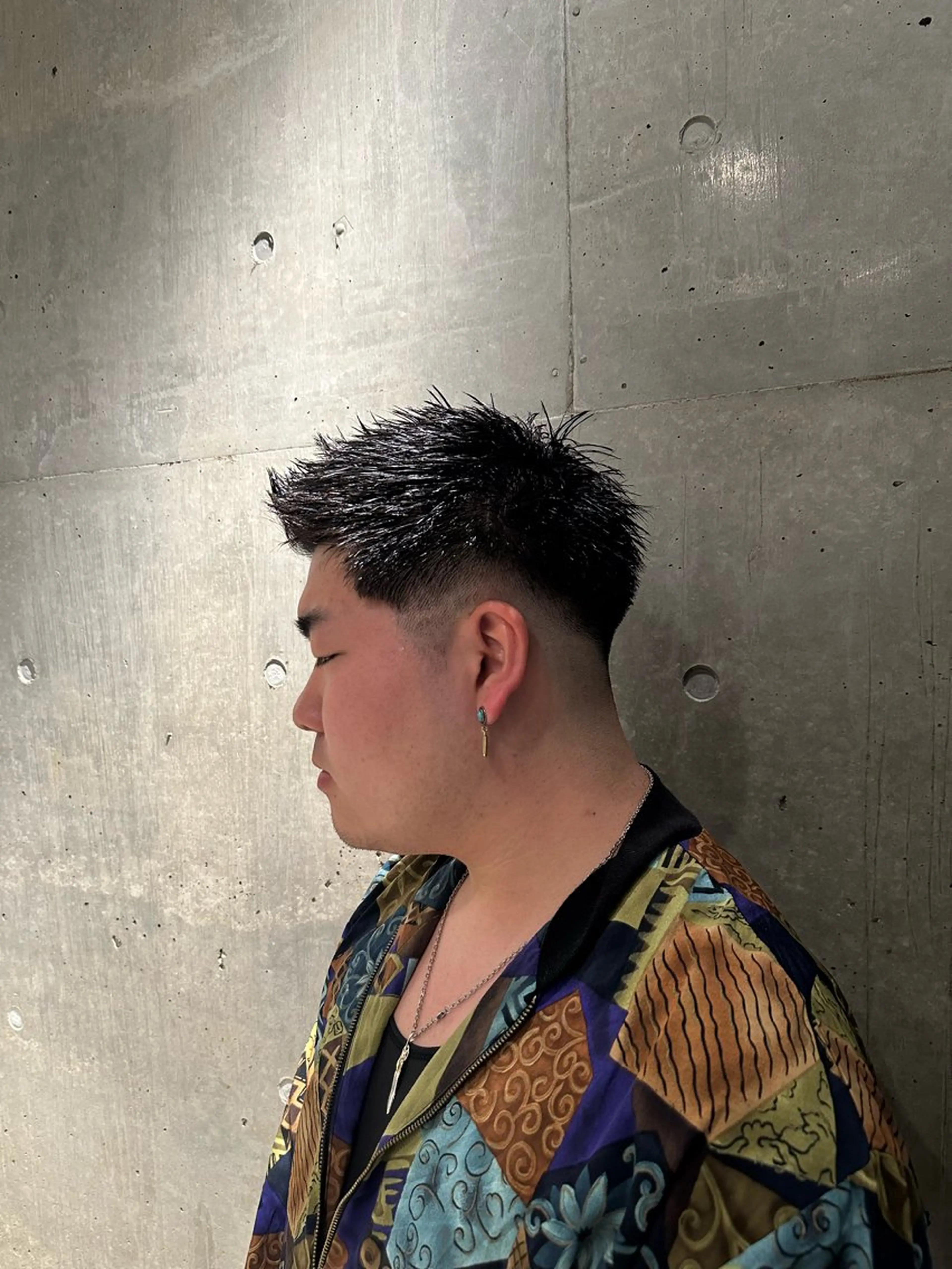 ショート メンズ フェードカット 刈り上げ ✨表参道パーマ/ ボブ/柏原遼斗✨のヘアスタイル