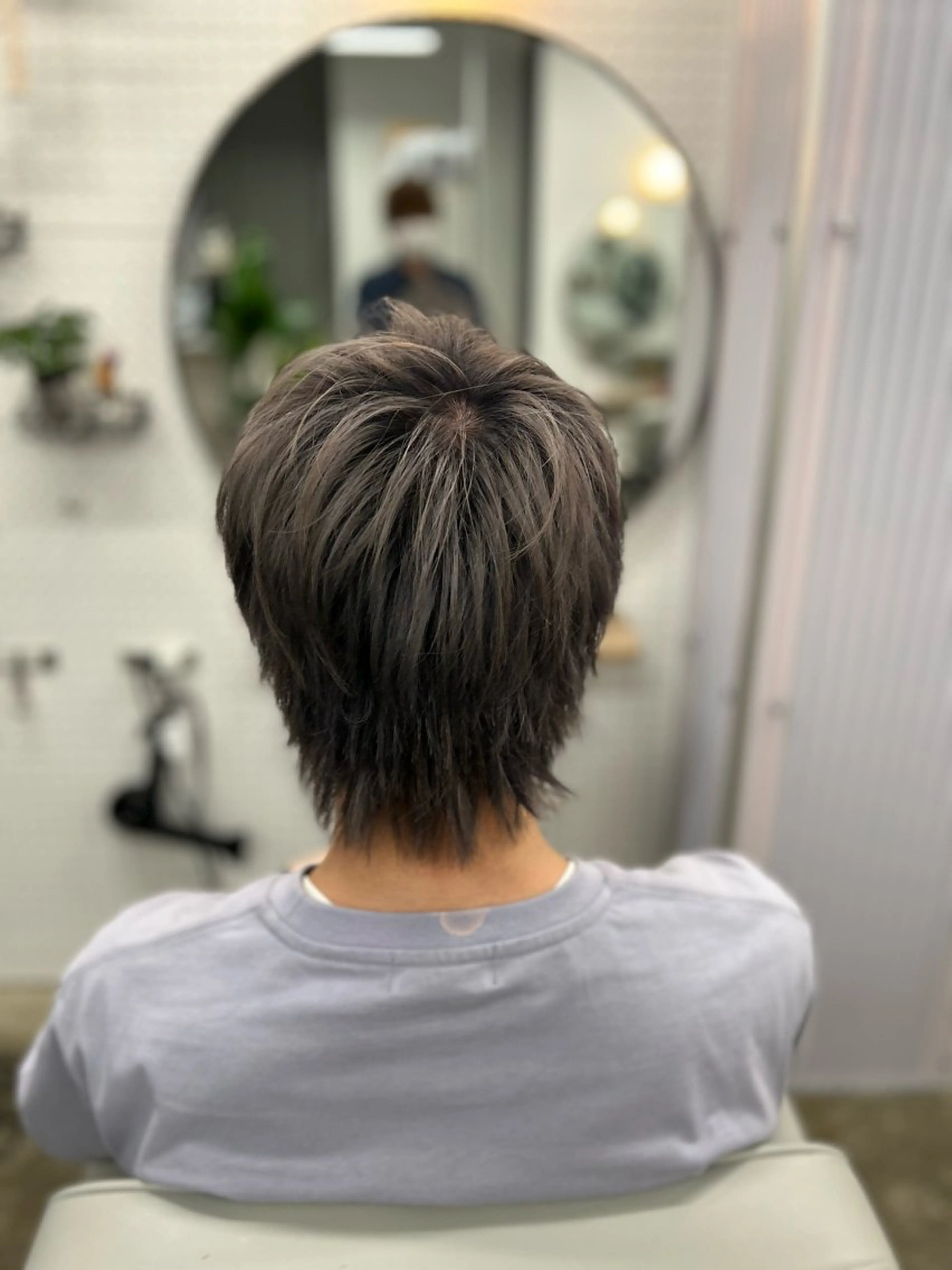 ショート カラー メンズ カット ヘアカラー RGRANDE所属・⭐️アールグランデ 塩崎　正のヘアスタイル