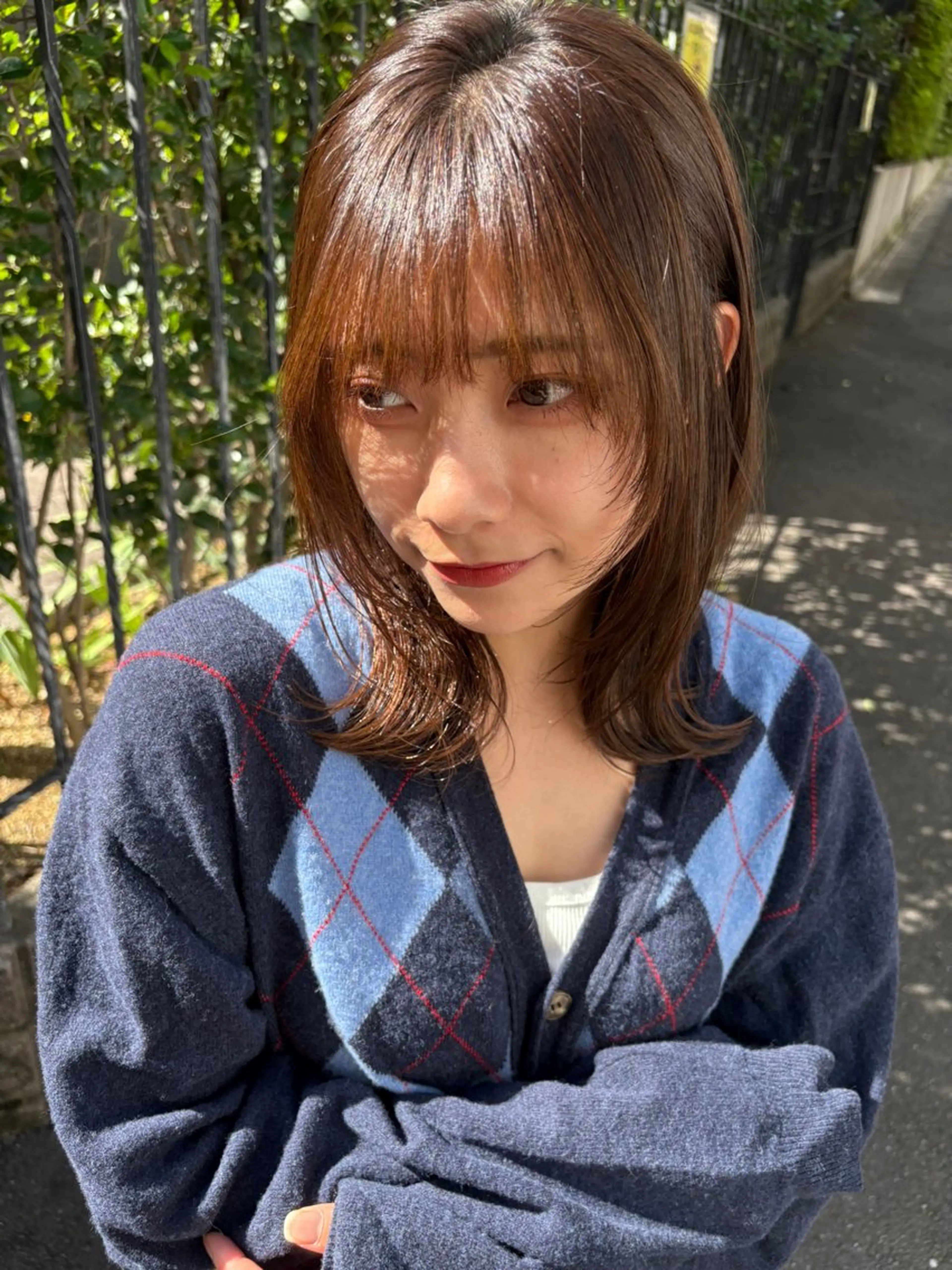 カット＋クロスパーマの写真