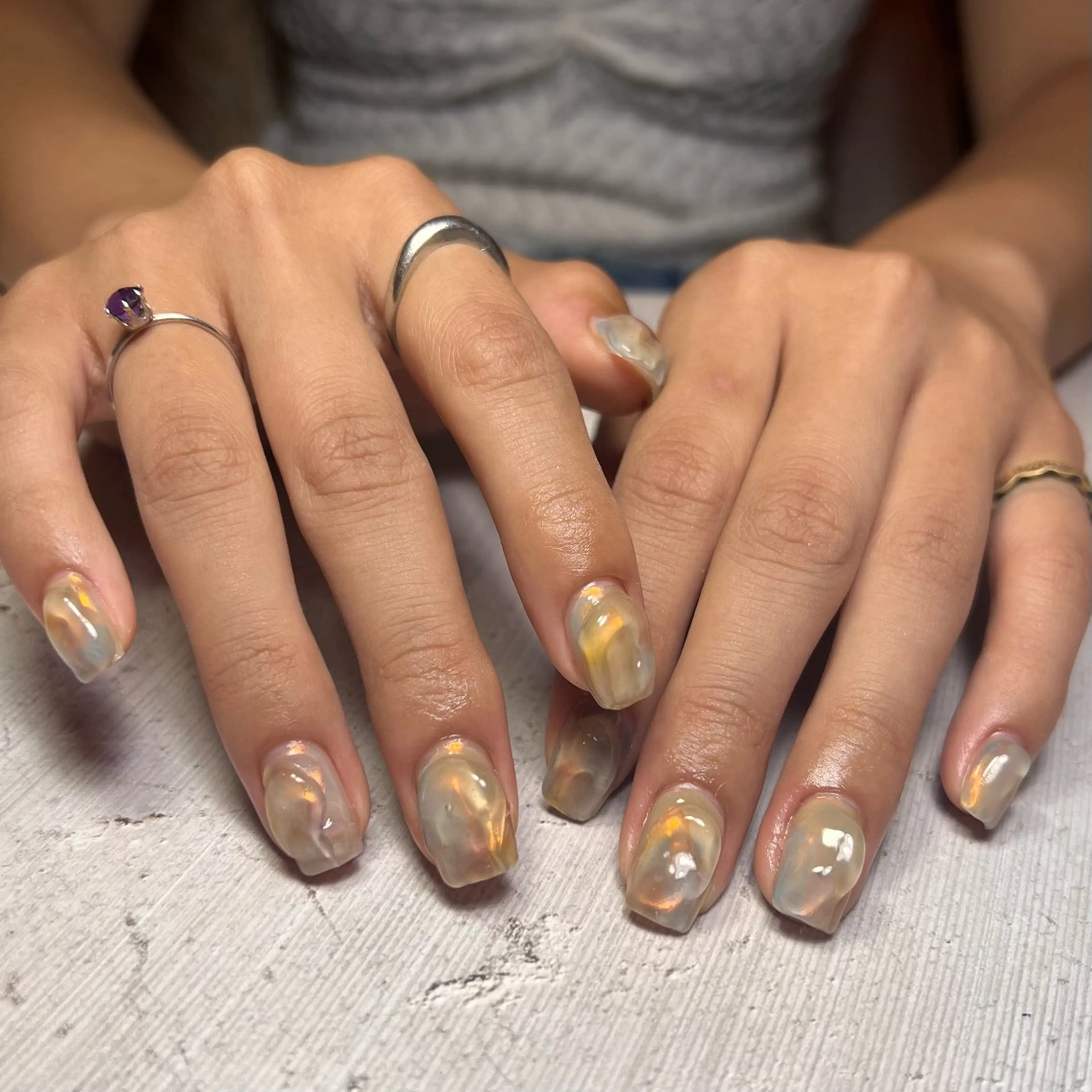 ネイル ハンドネイル LooP riho / nuanceのネイルデザイン