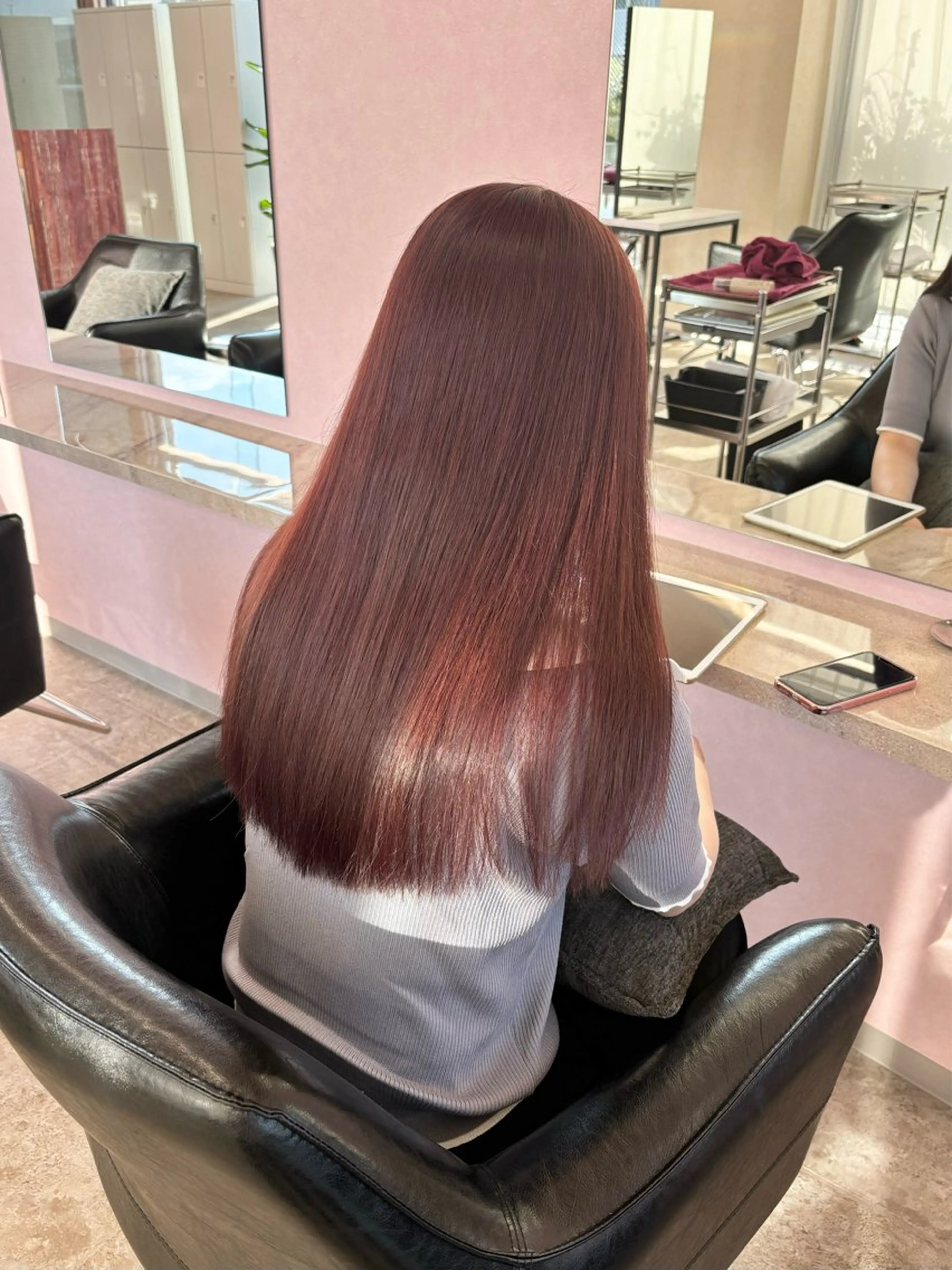 カラー ブリーチ ブリーチなしカラー MATTY azusaのヘアスタイル