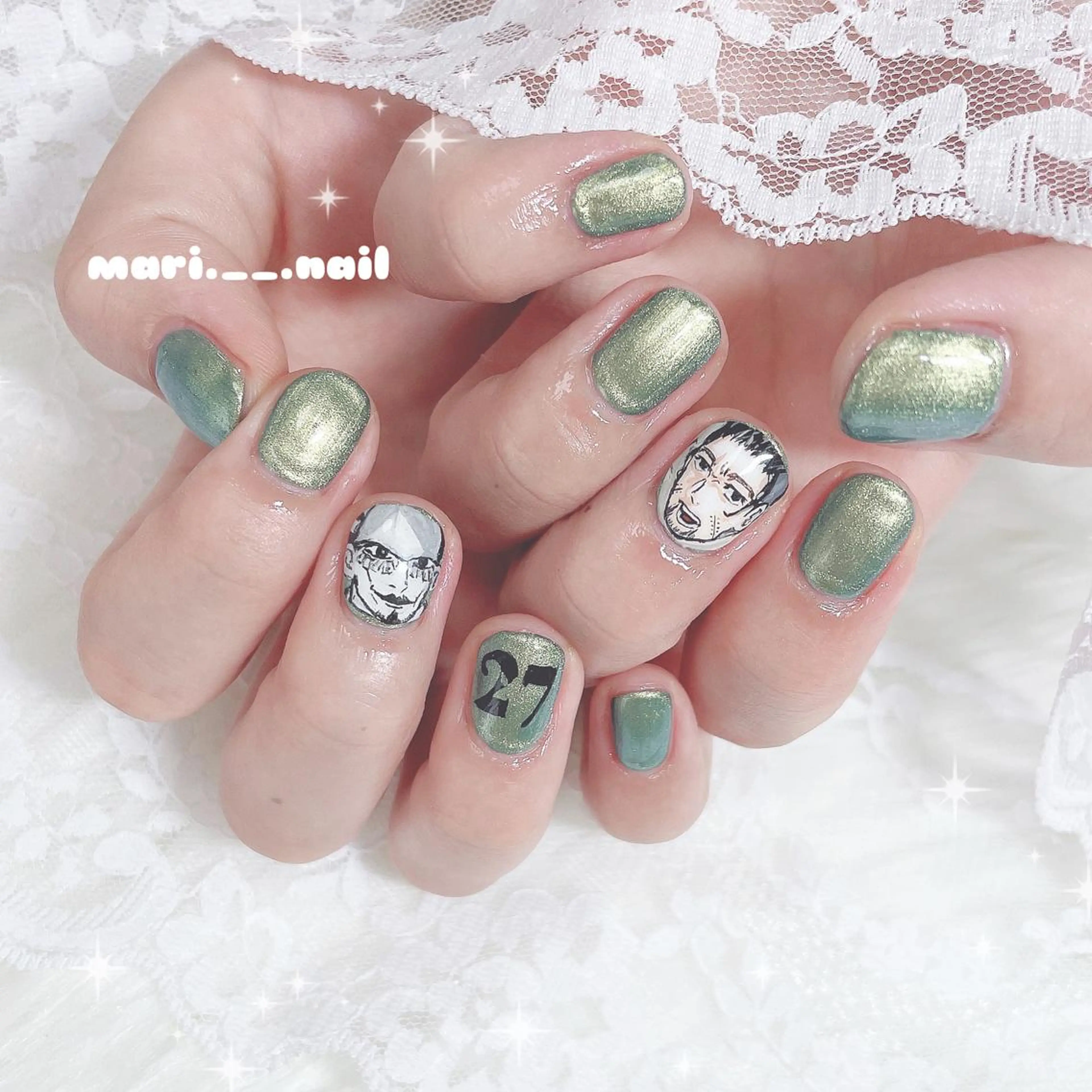 ネイル 🎀 Mayu 🎀痛ネイルのネイルデザイン