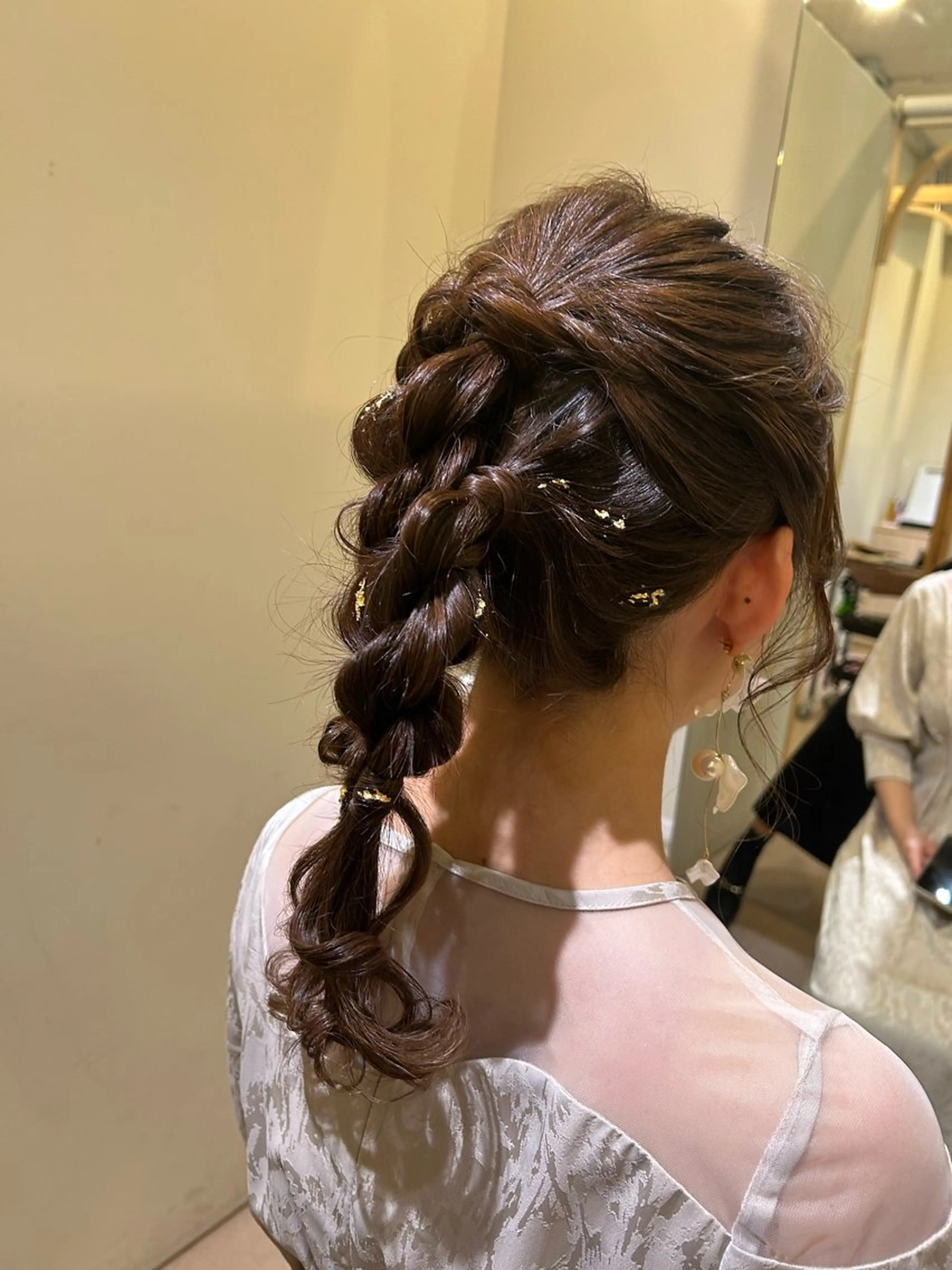 セミロング ヘアセット times salon所属・ボウ🪞ヘアセット /マツパ/眉毛のヘアスタイル