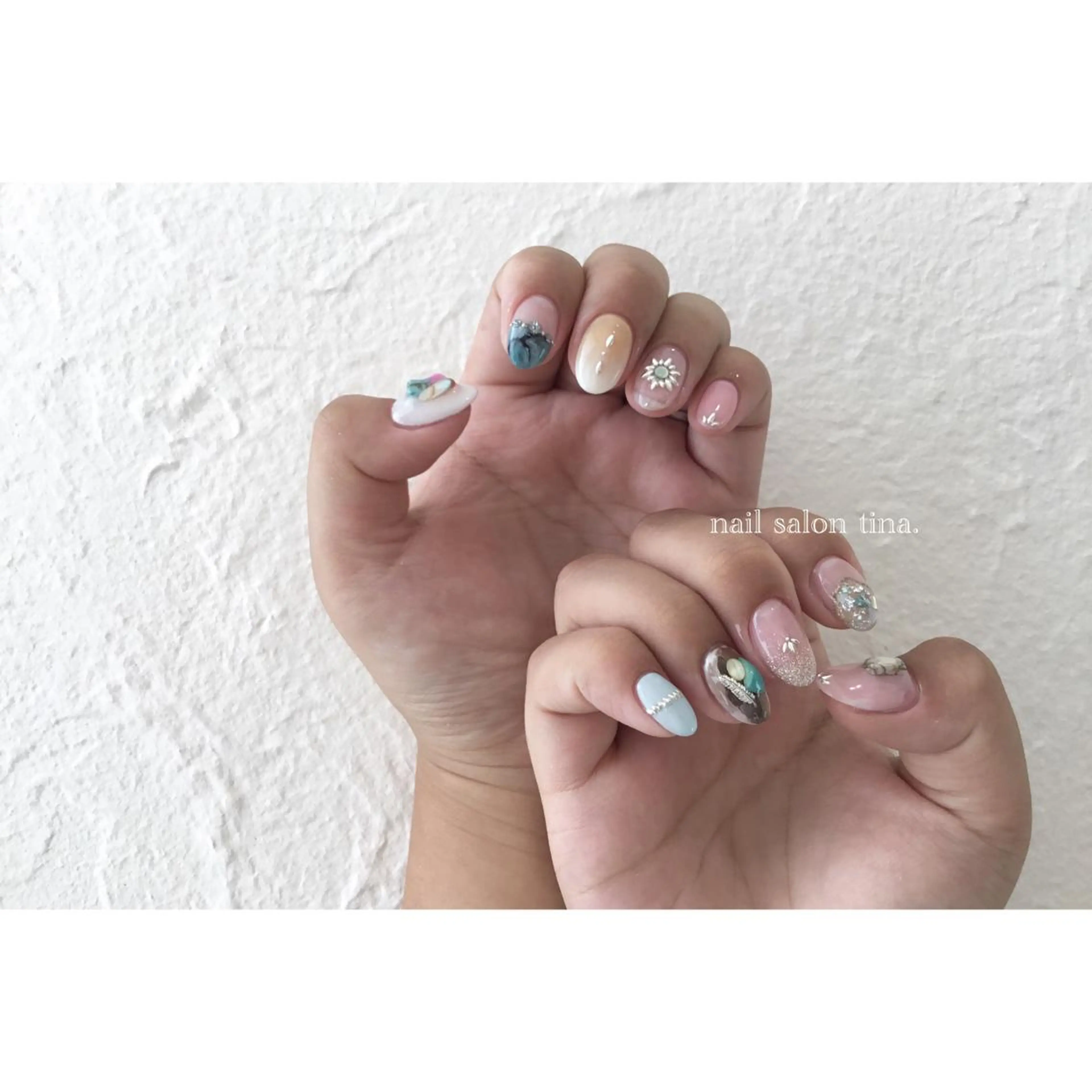 ネイル nail salon tina.所属・中山 はづきのネイルデザイン