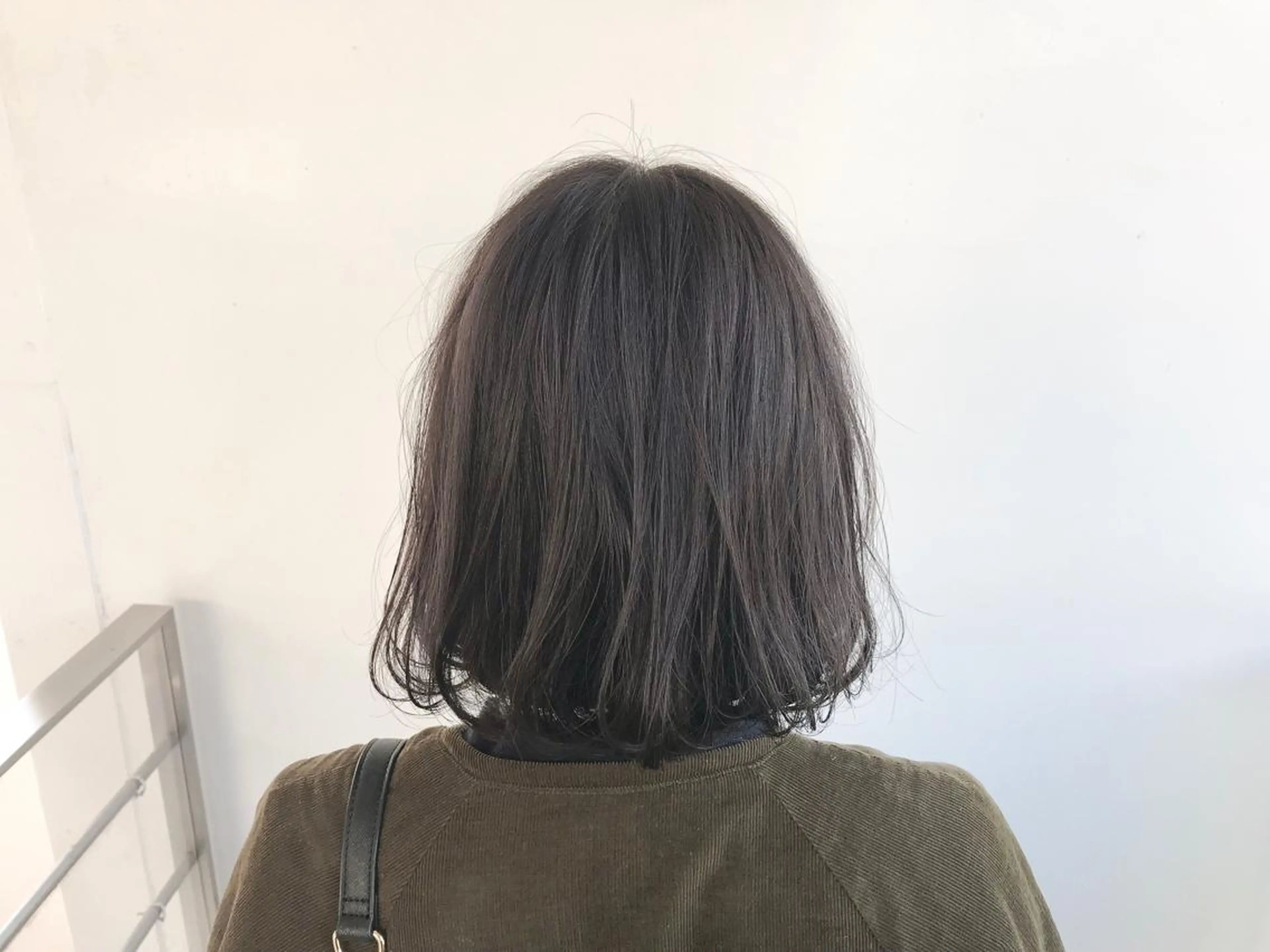 ミディアム カラー ショート/レイヤー なら石井知希のヘアスタイル