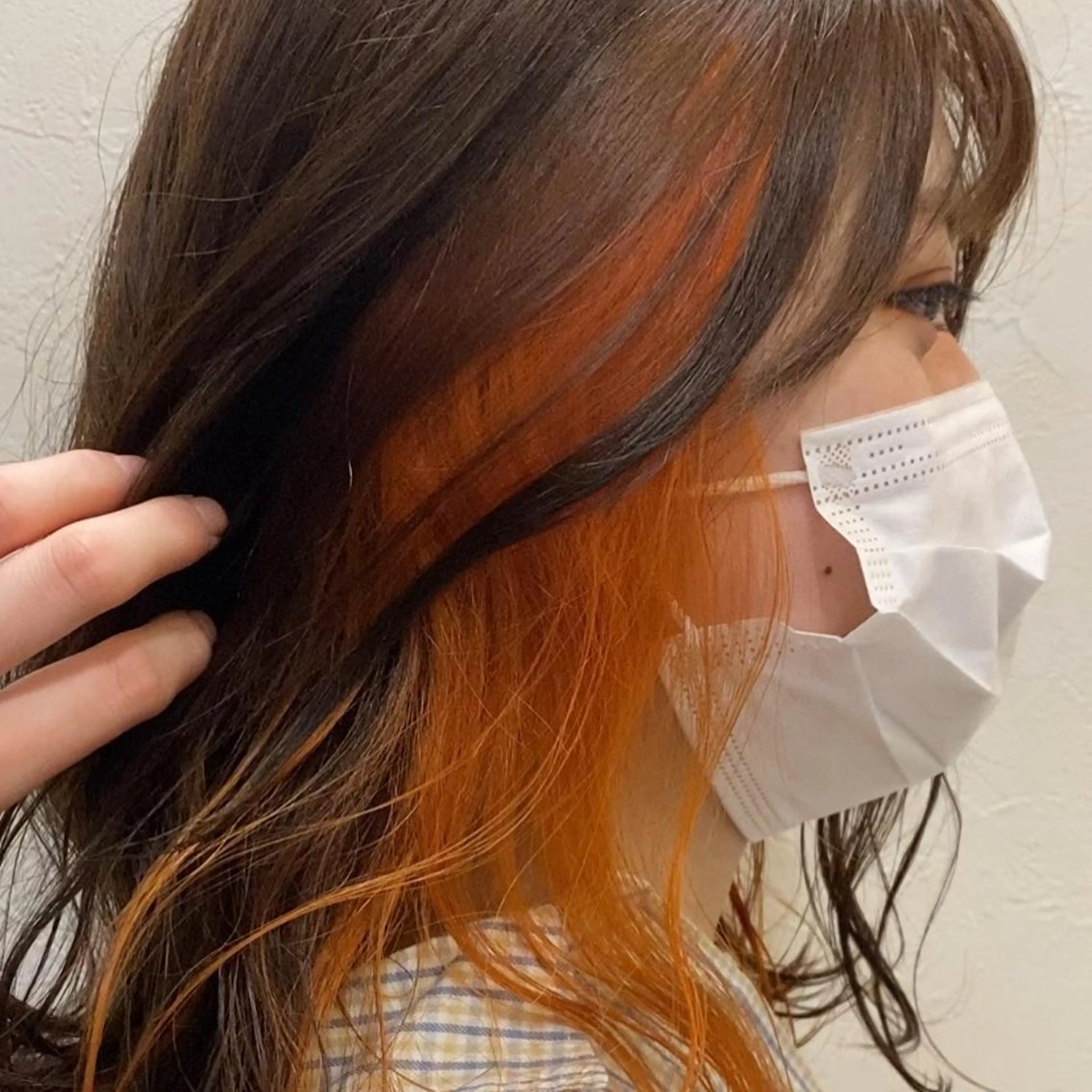 ショート カラー ハイライトカラー インナーカラー ハイライト 髪質改善 縮毛矯正 justbeauty CiNQのヘアスタイル