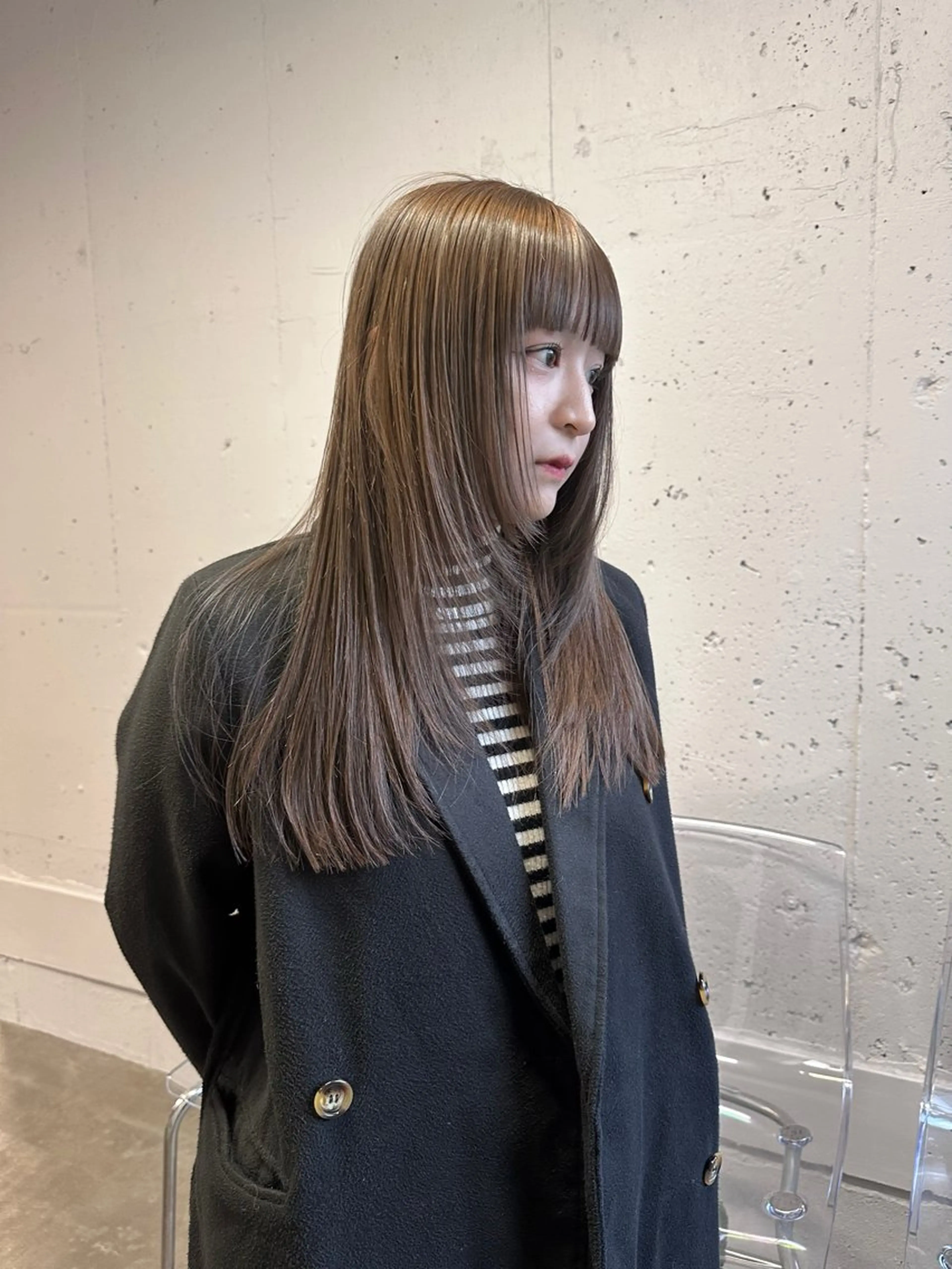 カラー ロングレイヤー ¥0🎀MEIのヘアスタイル