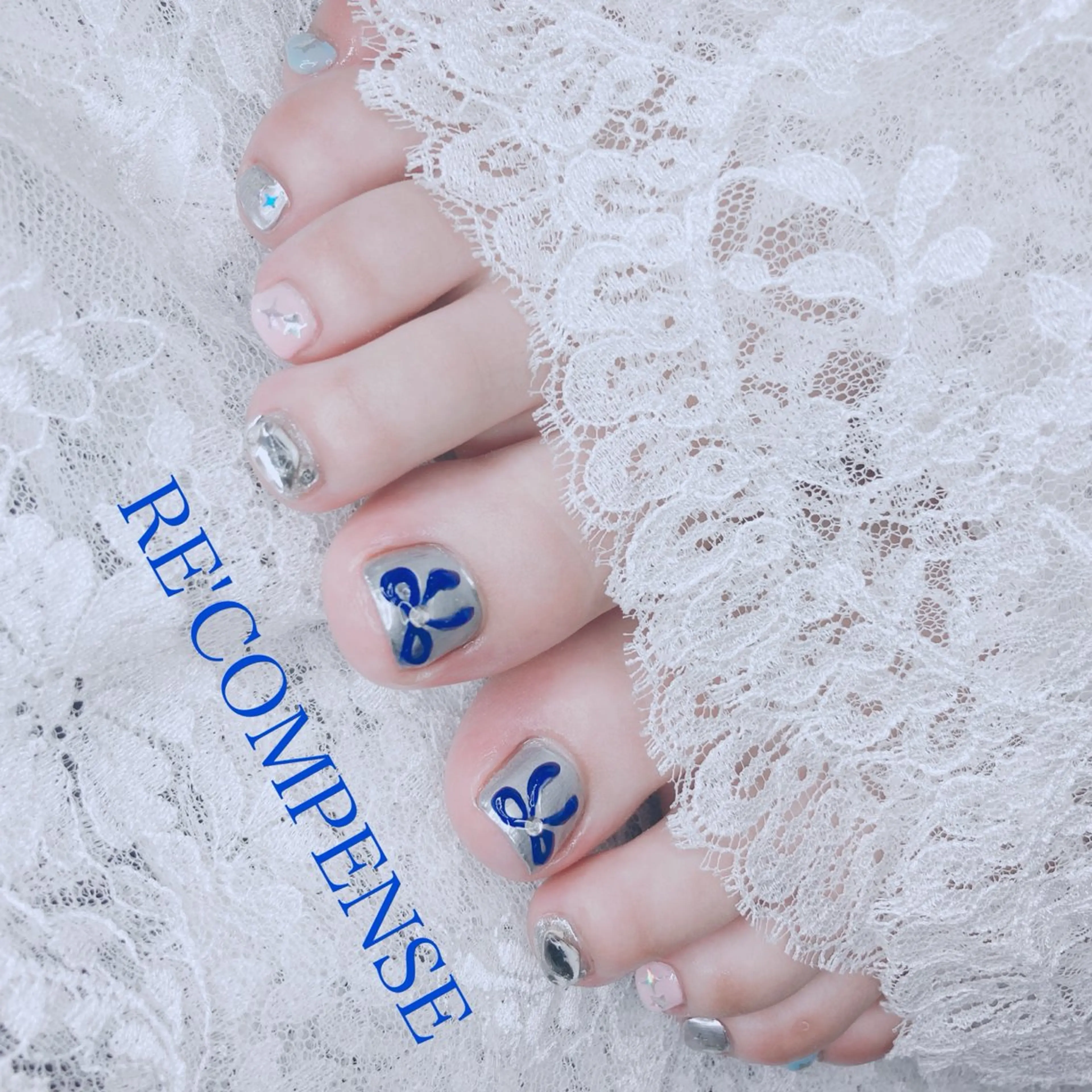 ネイル RE'COMPENSE所属・れこん ぱんすのネイルデザイン