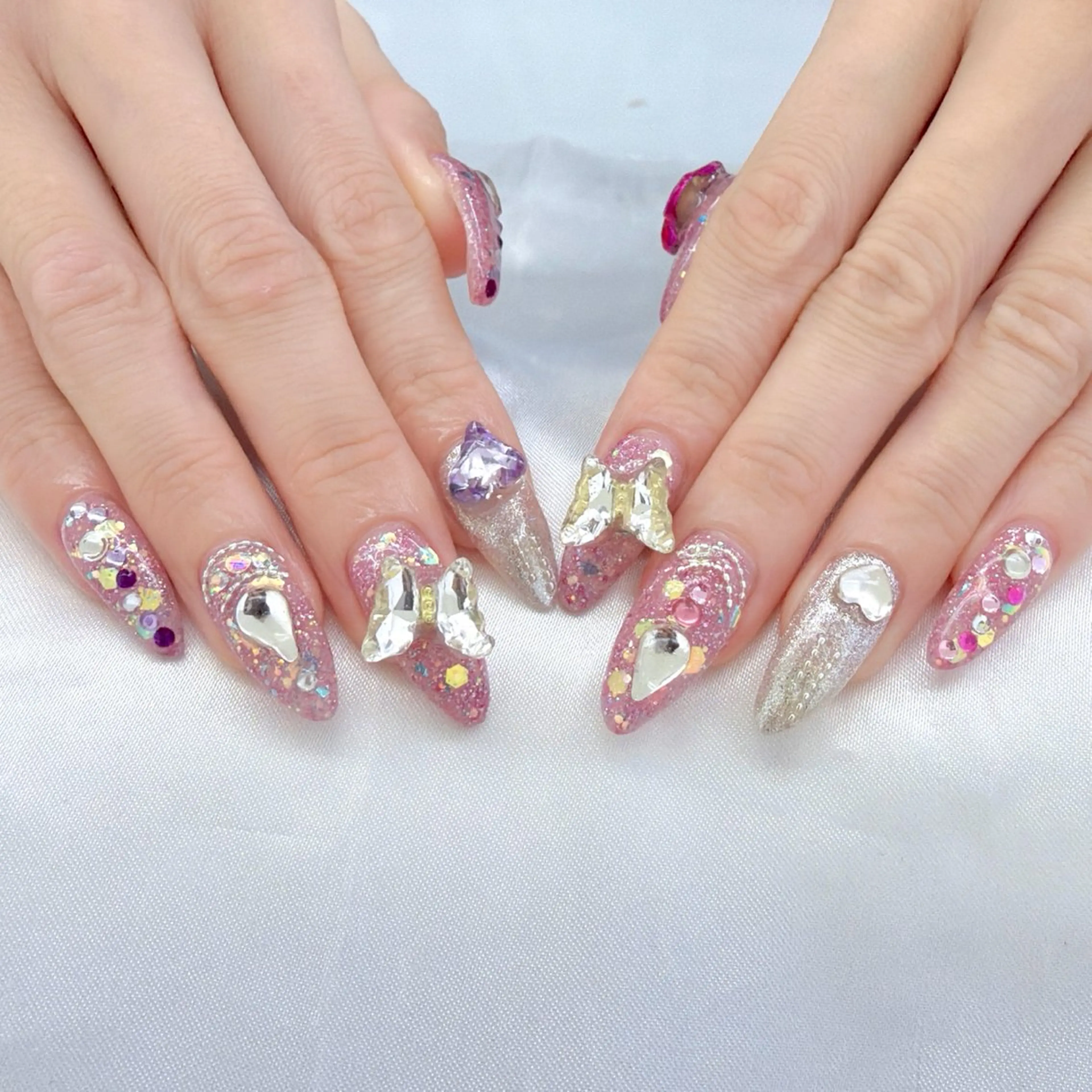 ネイル 【大垣ネイル】 ゆうか🩵のネイルデザイン