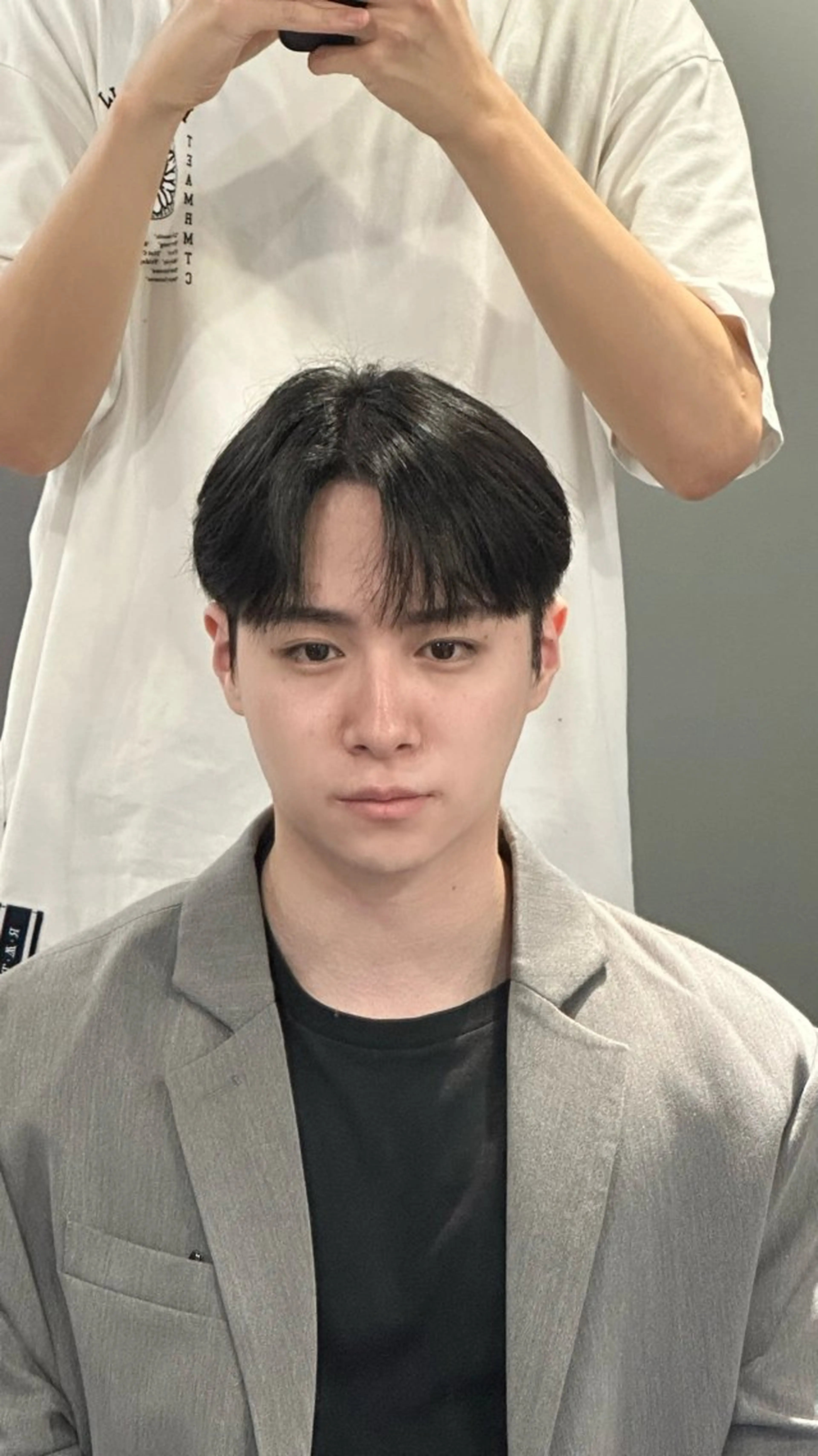 メンズ カット パーマ 和 /韓国メンズスタイルのヘアスタイル