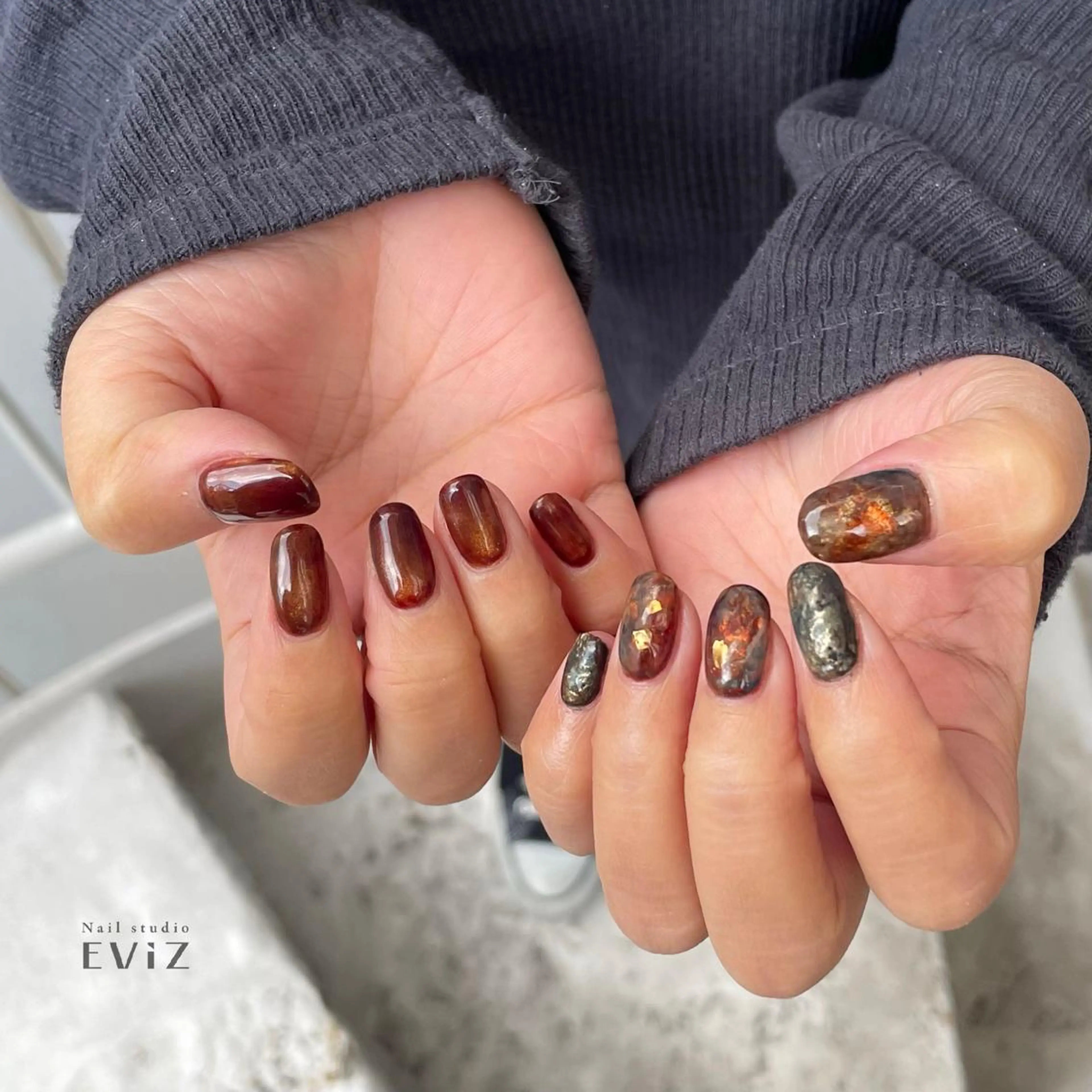 ネイル nailstudio eviz新宿店のネイルデザイン