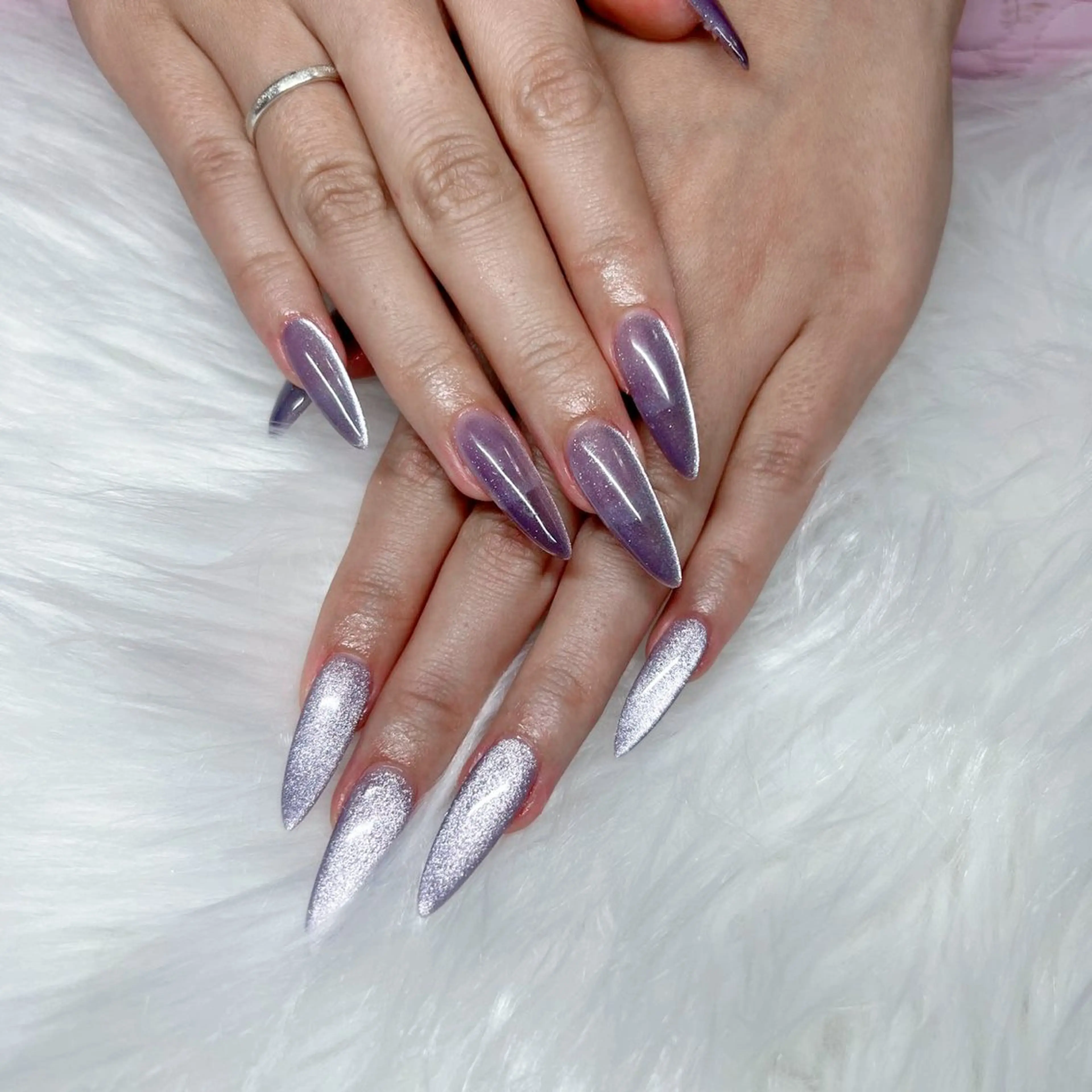 ネイル ハンドネイル ハンドケア 💜MIYA nail川崎店のネイルデザイン