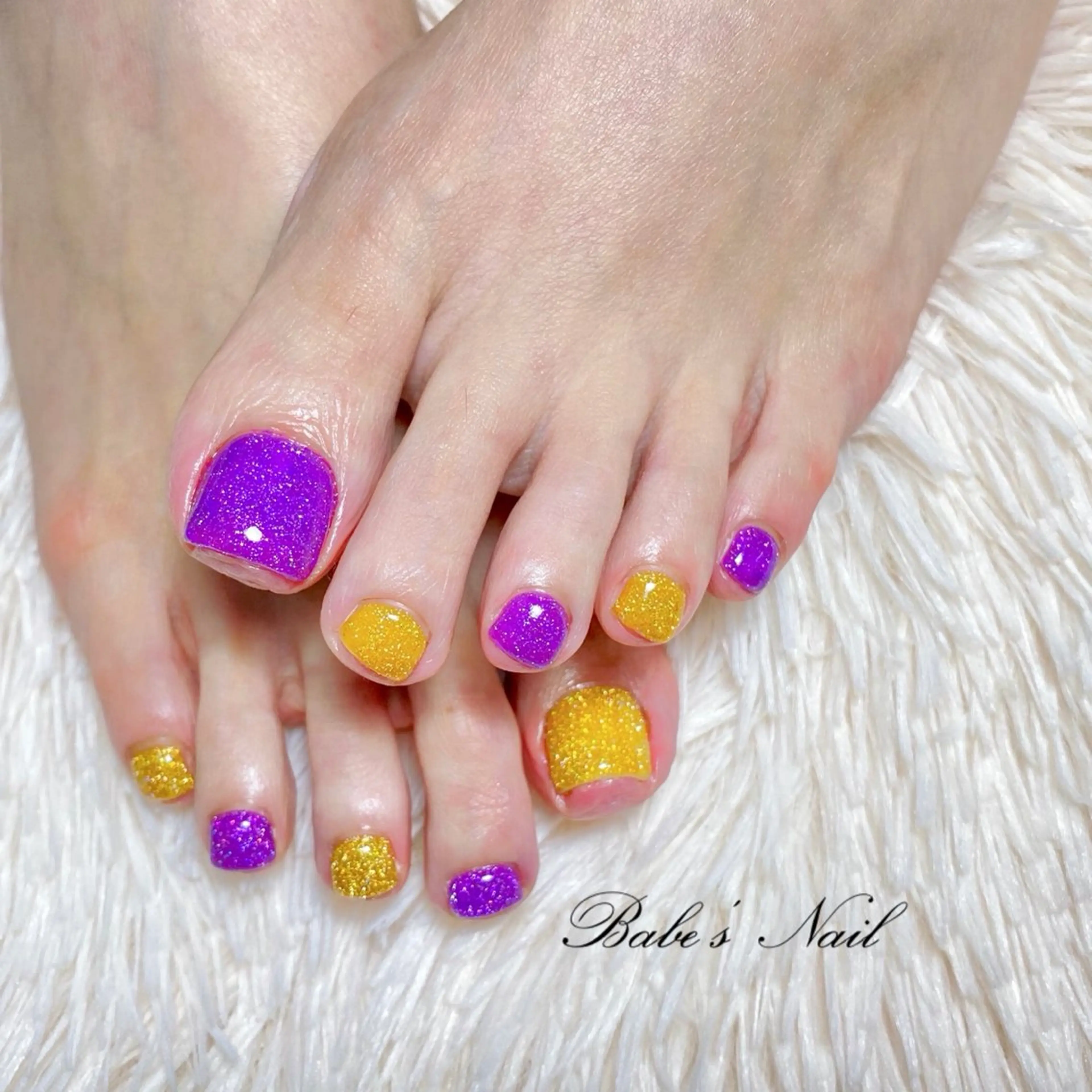 Foot 【フラッシュネイル or マグネットネイル】の写真