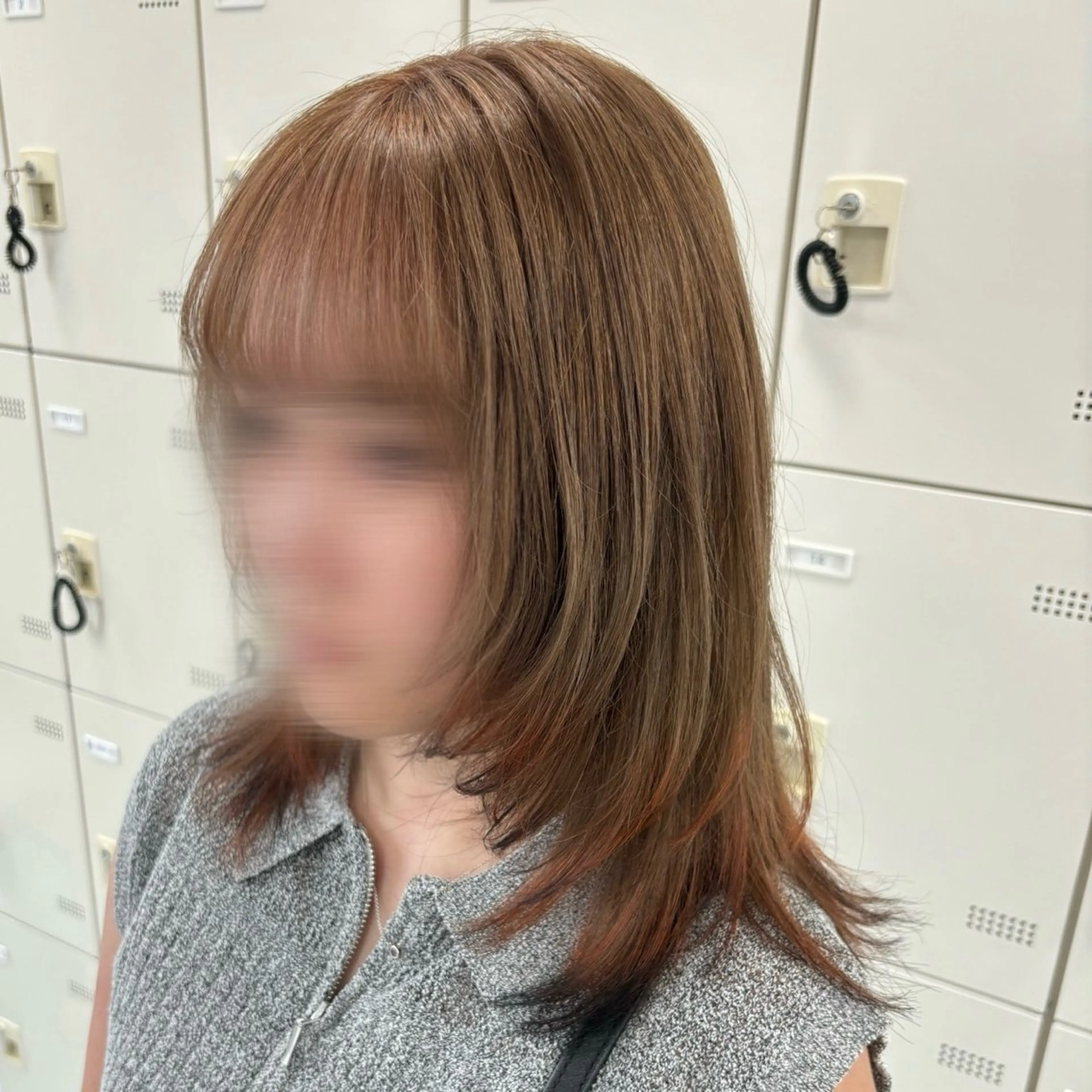 ミディアム カラー カット ヘッドスパ ヘアセット 🫧韓国風透明感 ヘア🫧towaのヘアスタイル