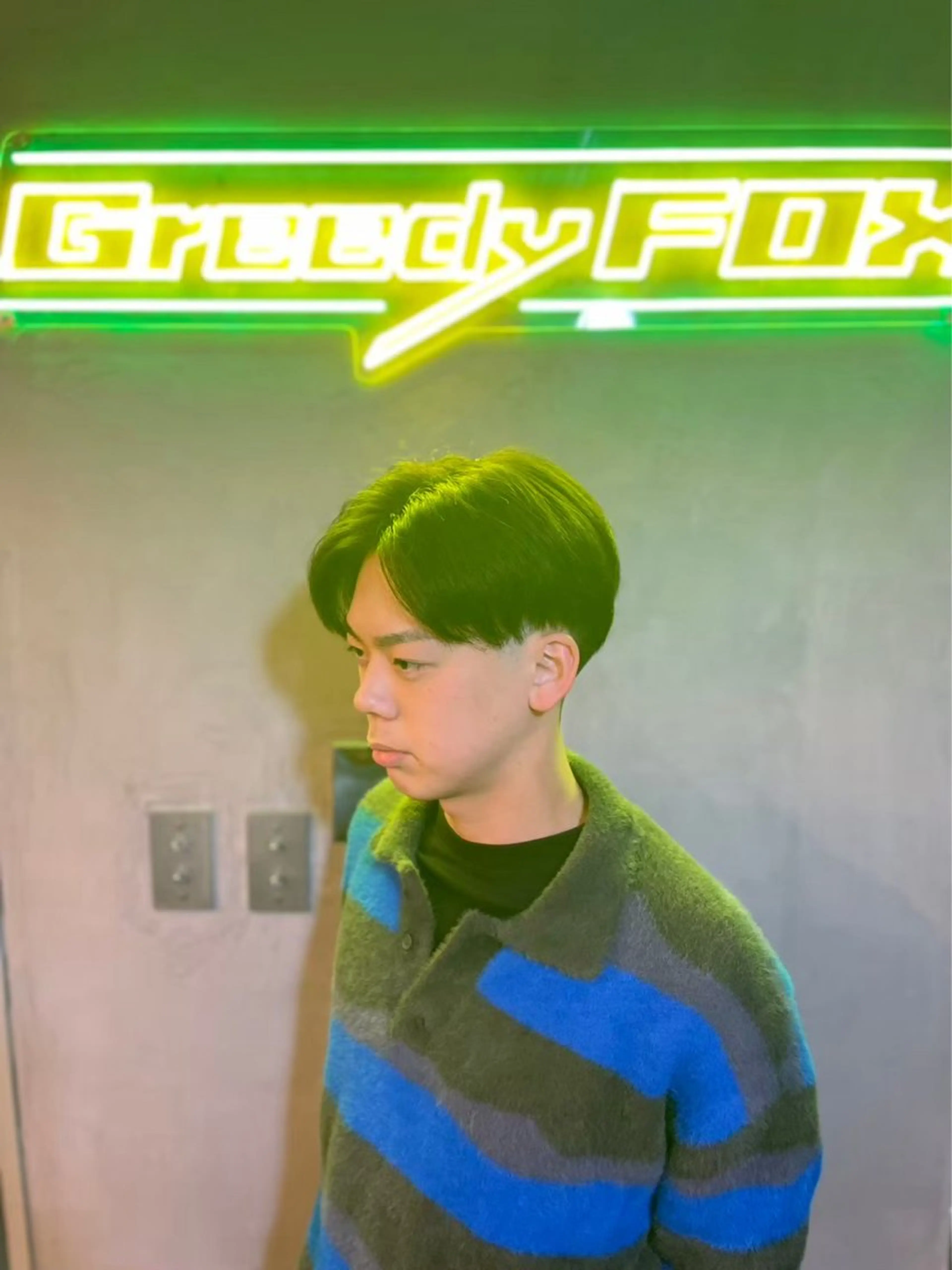 ミディアム カット dunhill 斉藤 大樹/メンズカットのヘアスタイル