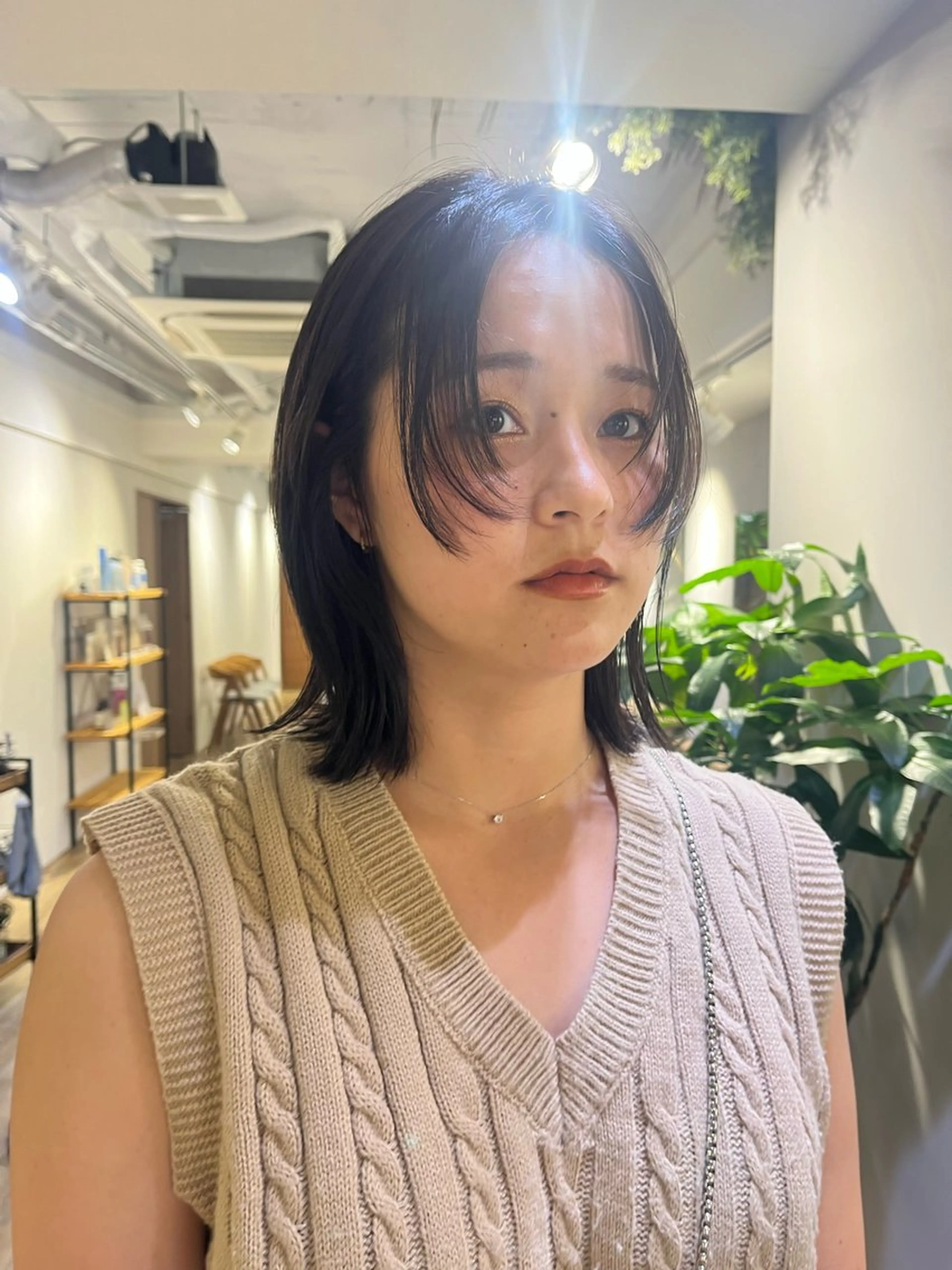 ミディアム Garland  Ginza所属・モモ🍑 レイヤー/ボブ/暖色のヘアスタイル