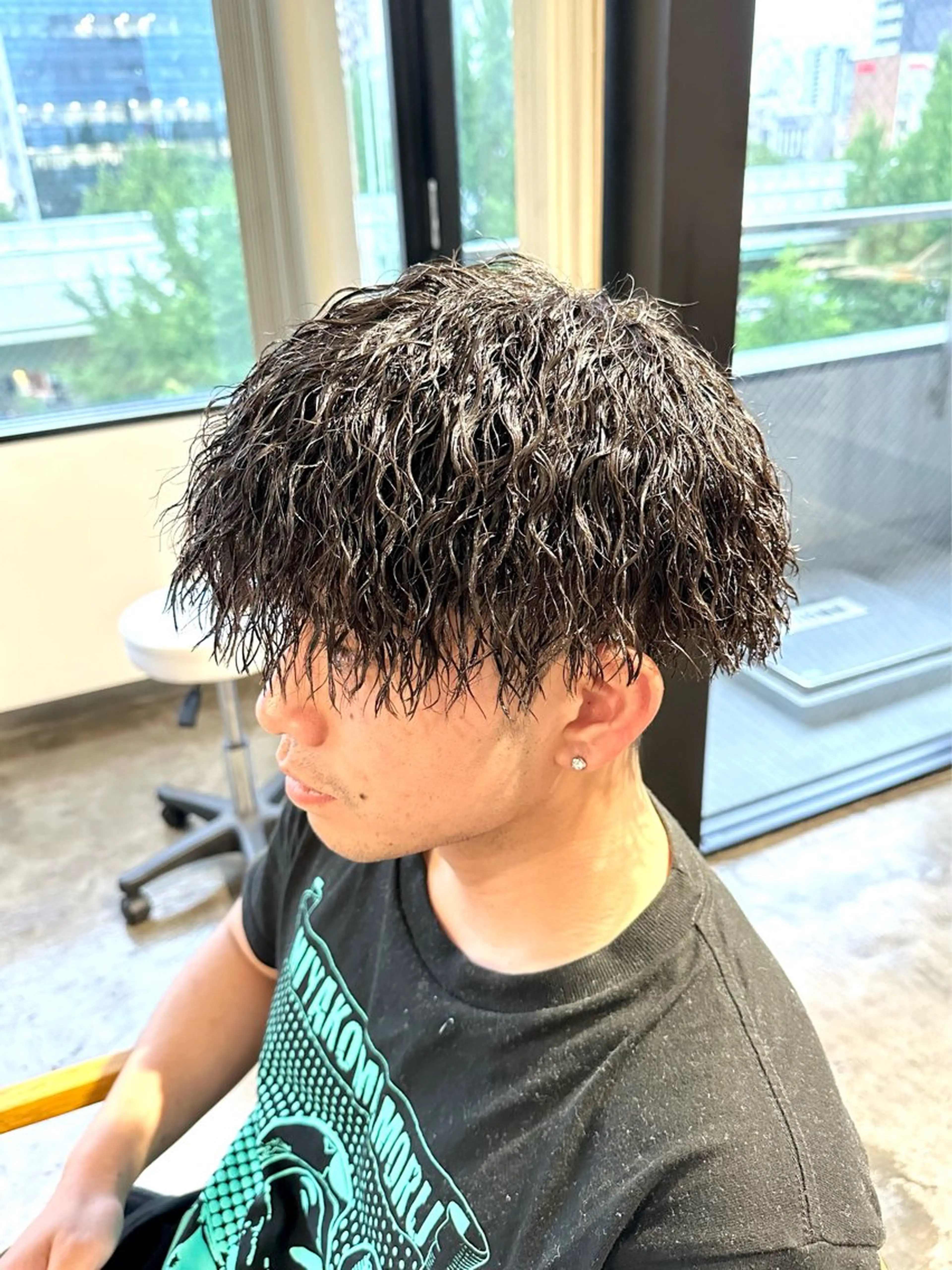 メンズ メンズパーマ メンズツイストパーマ ツイストパーマ カット パーマ トリートメント 骨格補正施術/メンズ 専門美容師/YUYAのヘアスタイル