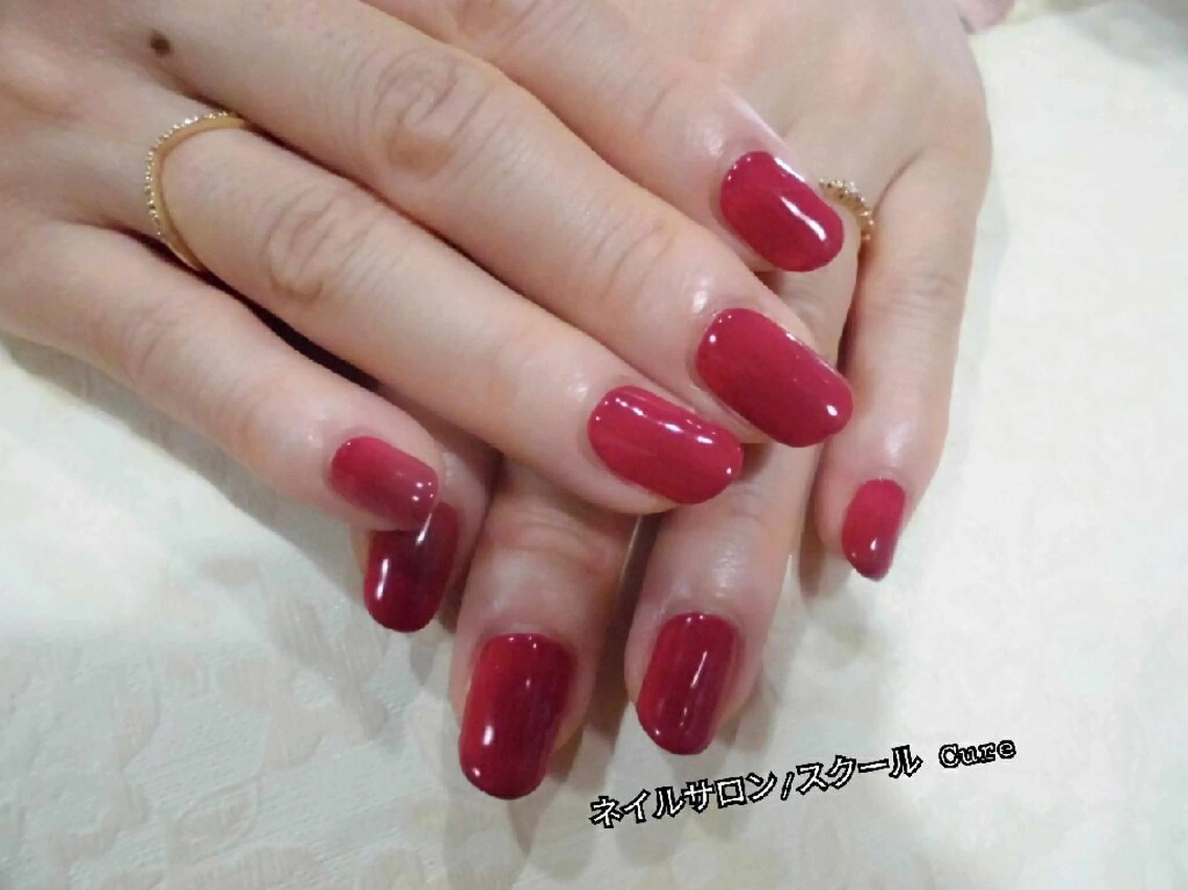 ミディアム ネイル ネイルサロン Cureのネイルデザイン