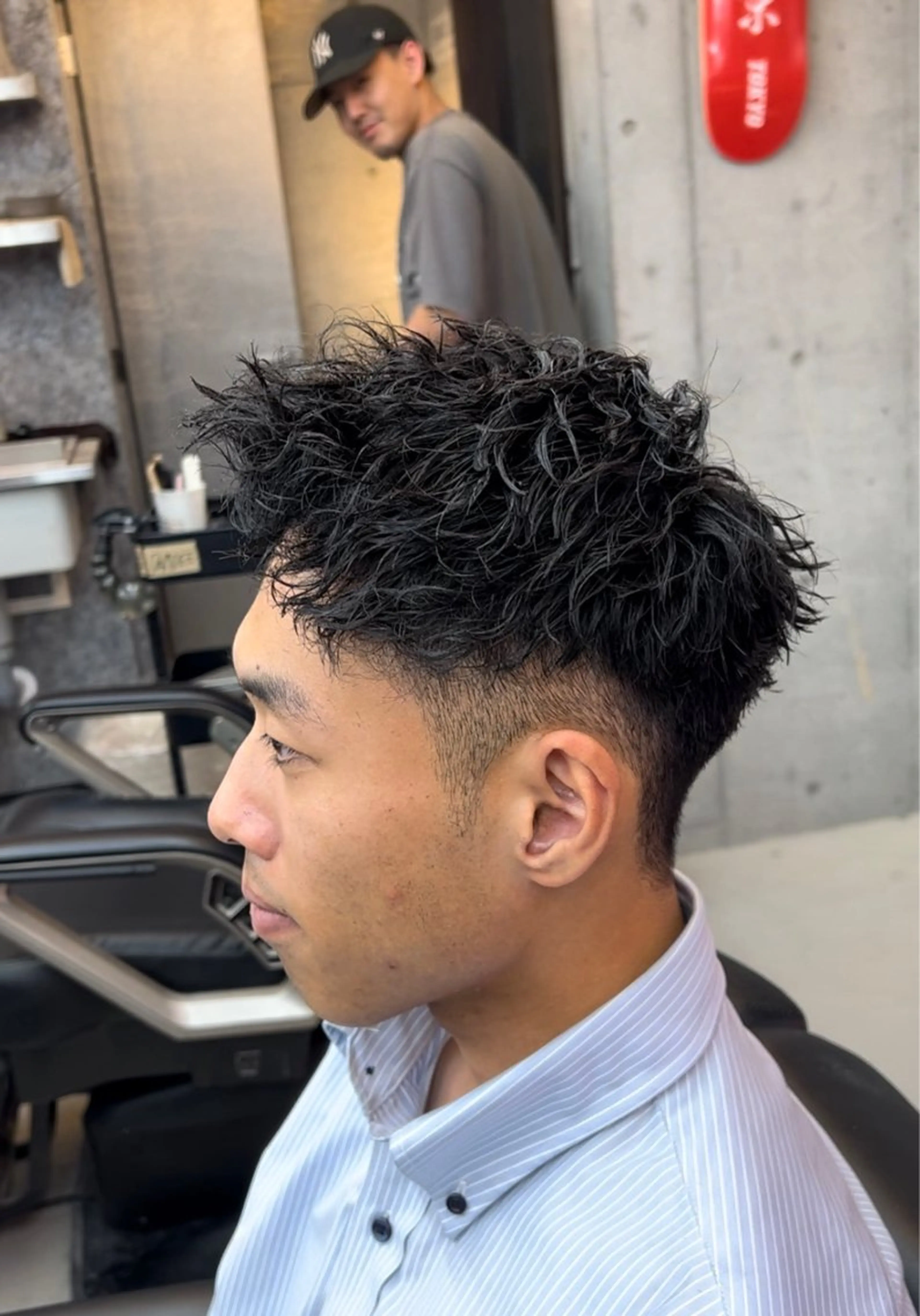 ショート カット パーマ 錦糸町駅徒歩3分 メンズカット/伊吹のヘアスタイル