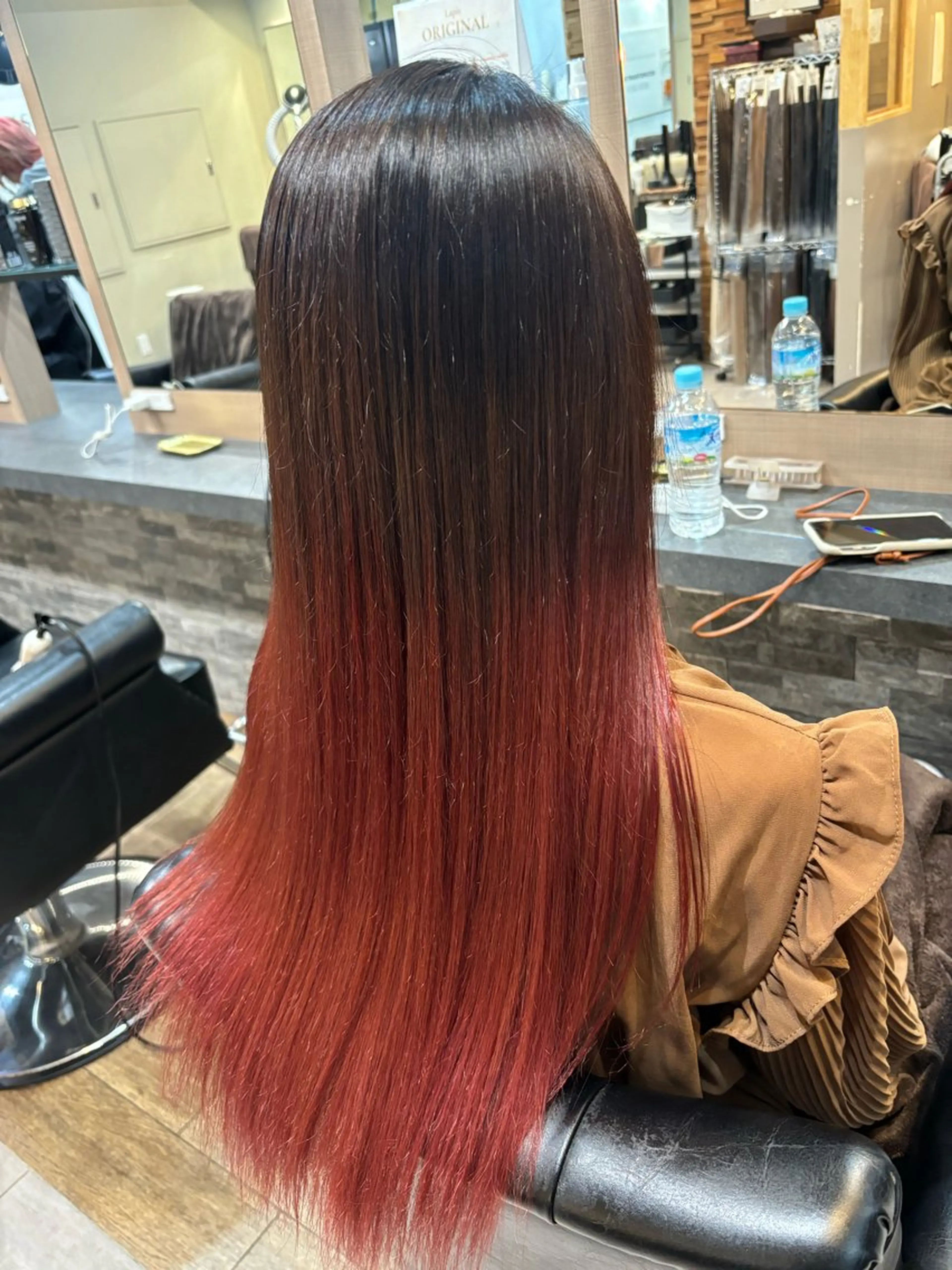 ロング カラー 横浜/エクステ特化× 艶カラー/あいかのヘアスタイル