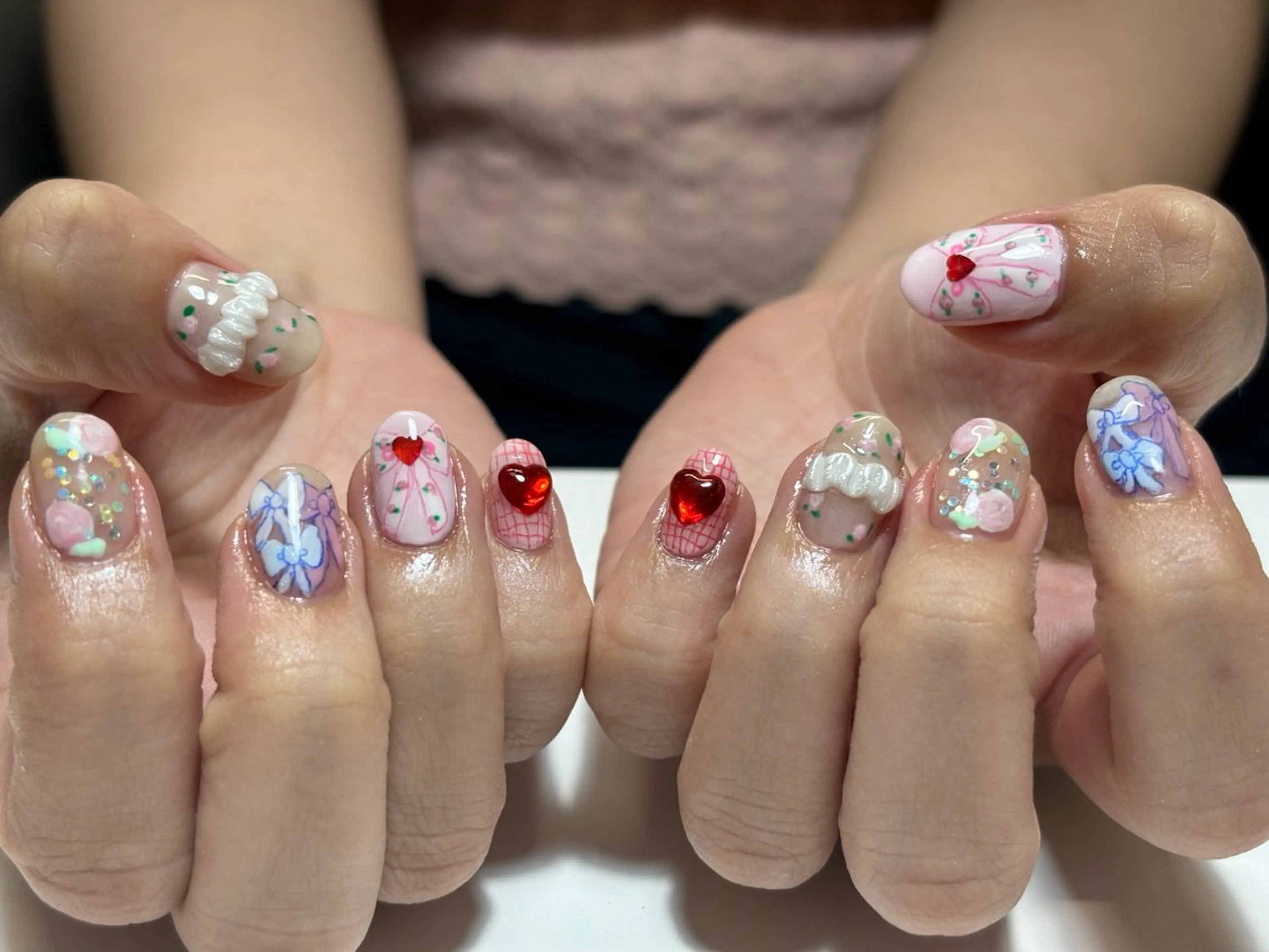 ネイル Nail&Eyelash epa 仙台駅前店所属・さとう のぞみのネイルデザイン