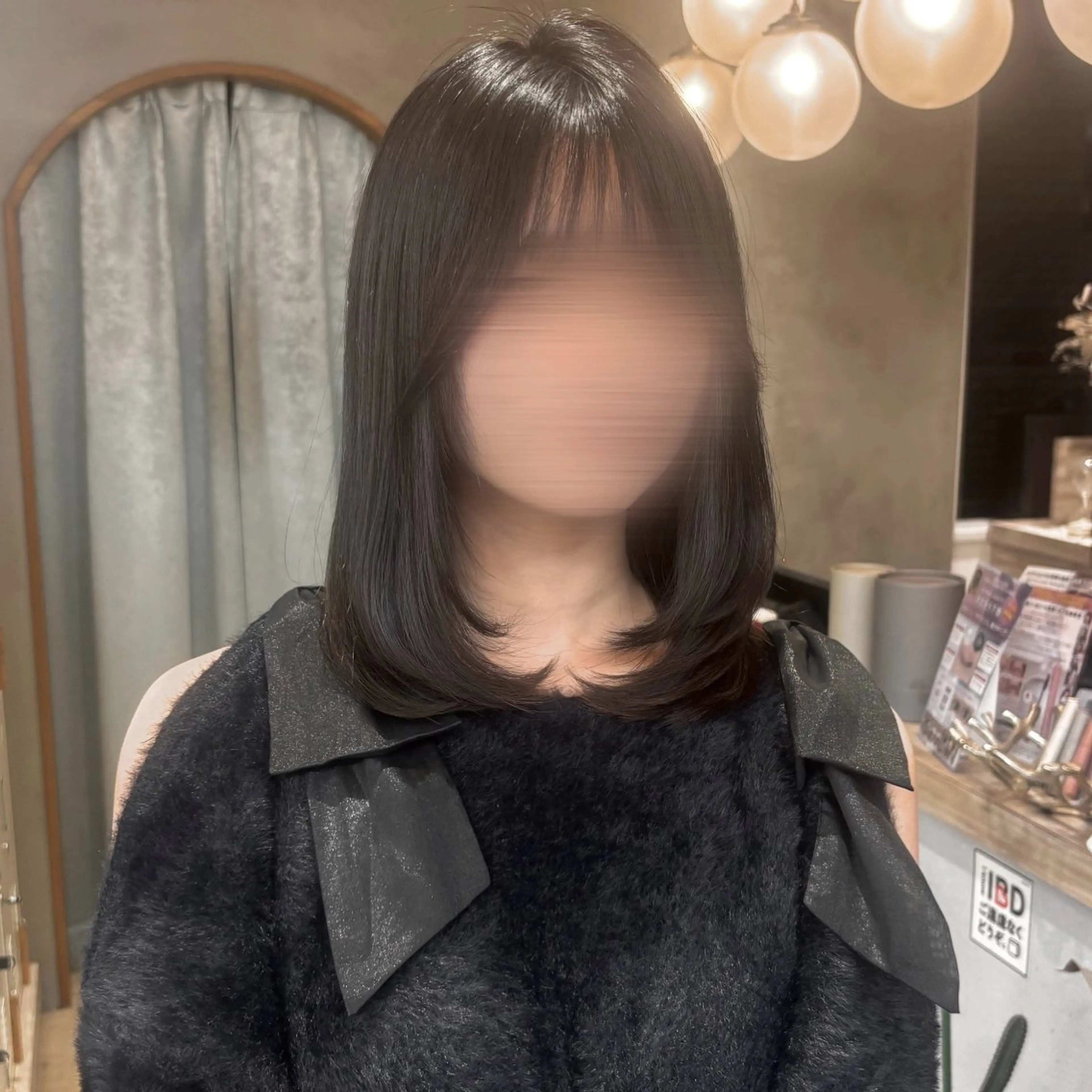 ミディアム レイヤーカット ️🫧️韓国ヘア🫧 ボブ⭐️/RUIのヘアスタイル