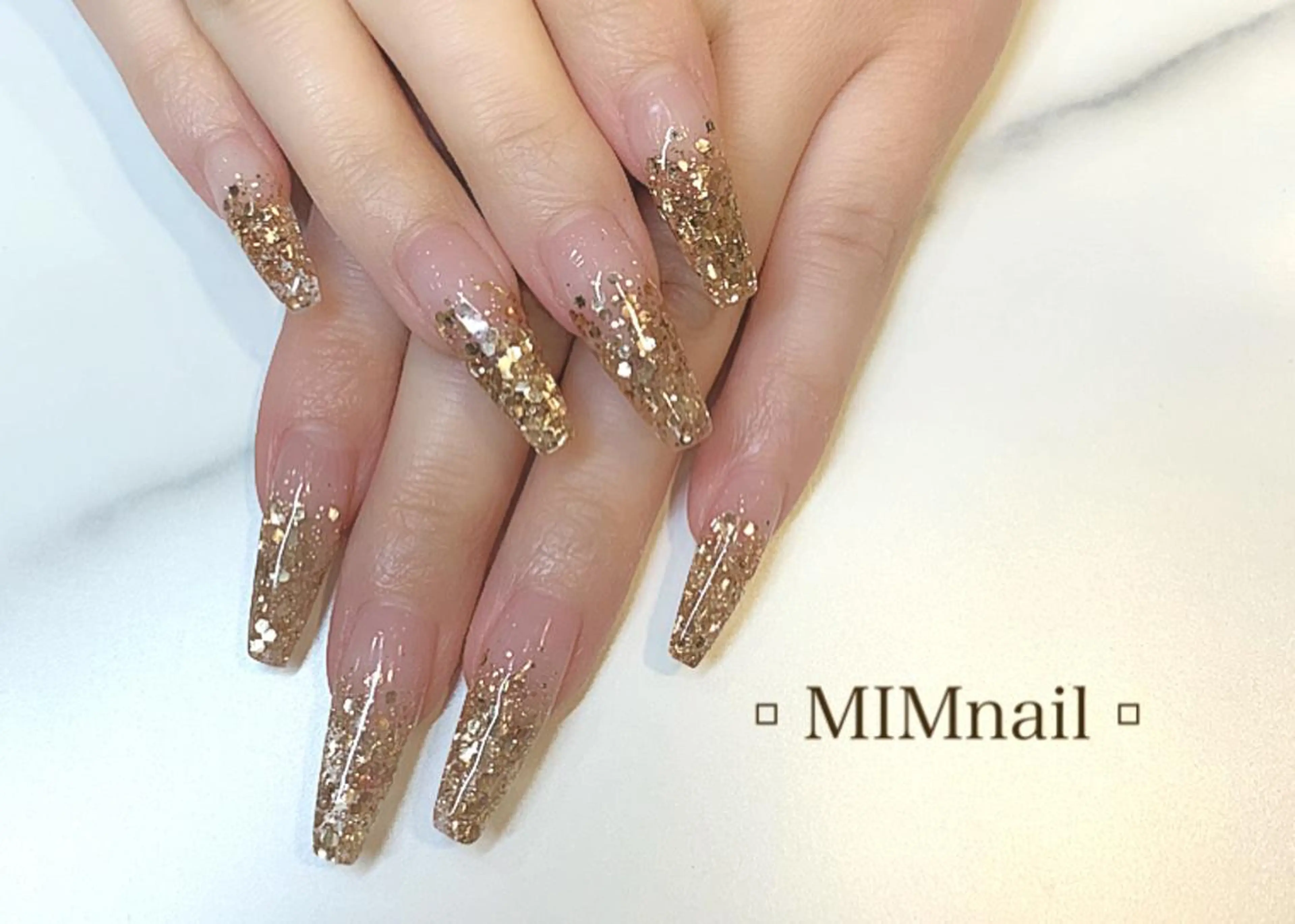 ネイル ロングネイル スカルプネイル *･*MIMnail *･゜ﾟ･*:･*のネイルデザイン