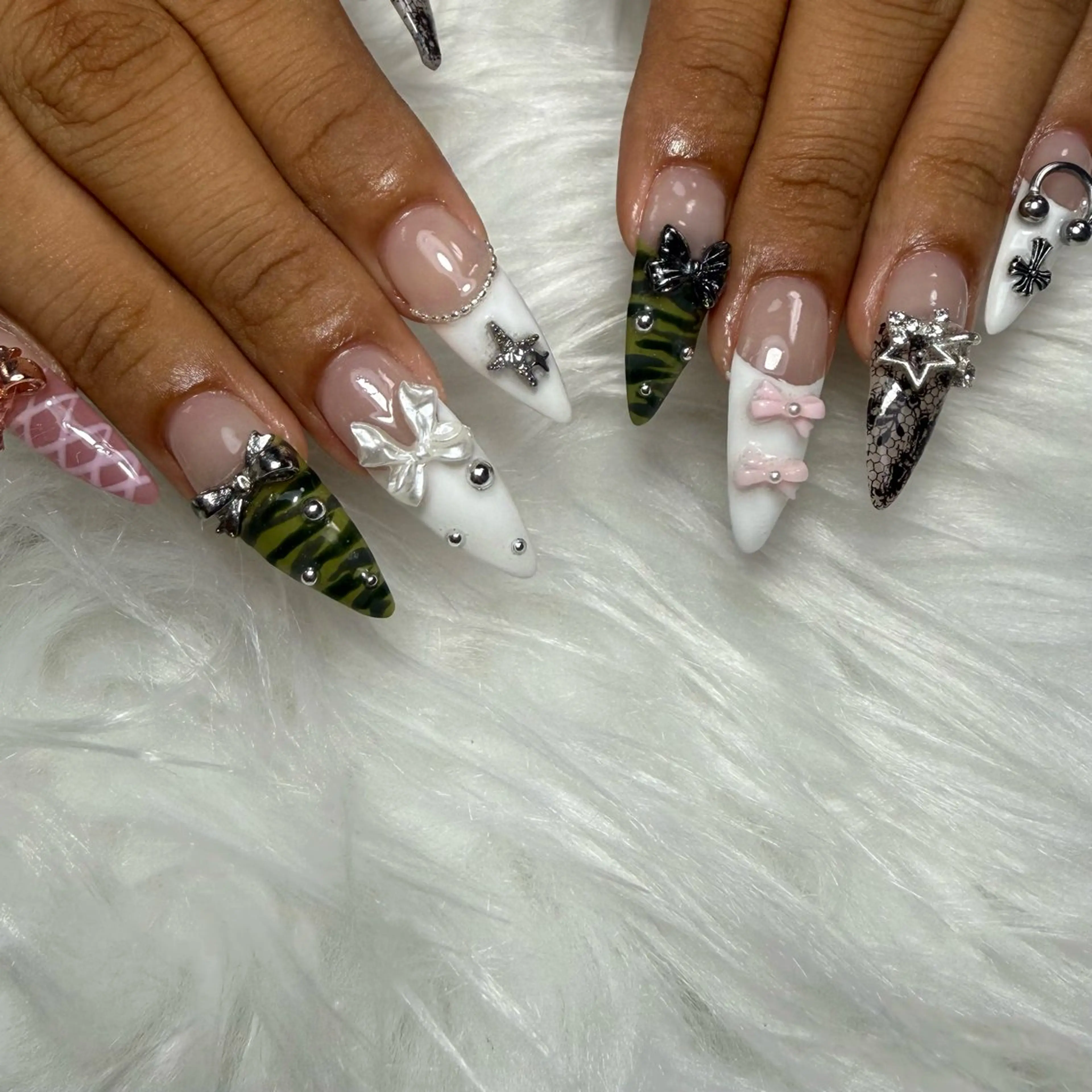 ネイル 持ち込み ハンドネイル L'ino nailのネイルデザイン