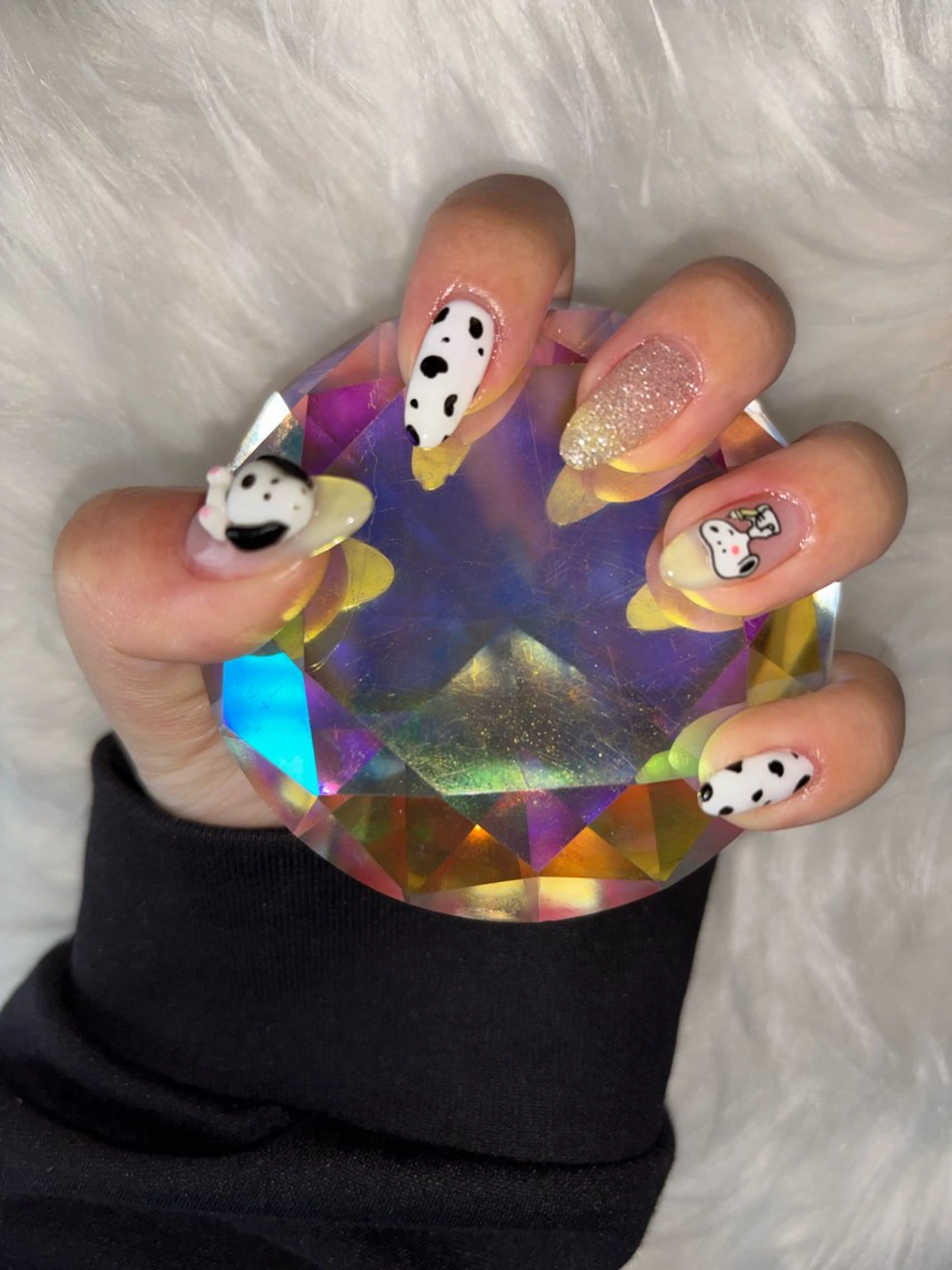 ネイル フラッシュネイル ジェルネイル ラメ(グリッター) 春ネイル 夏ネイル M Hのその他イメージ