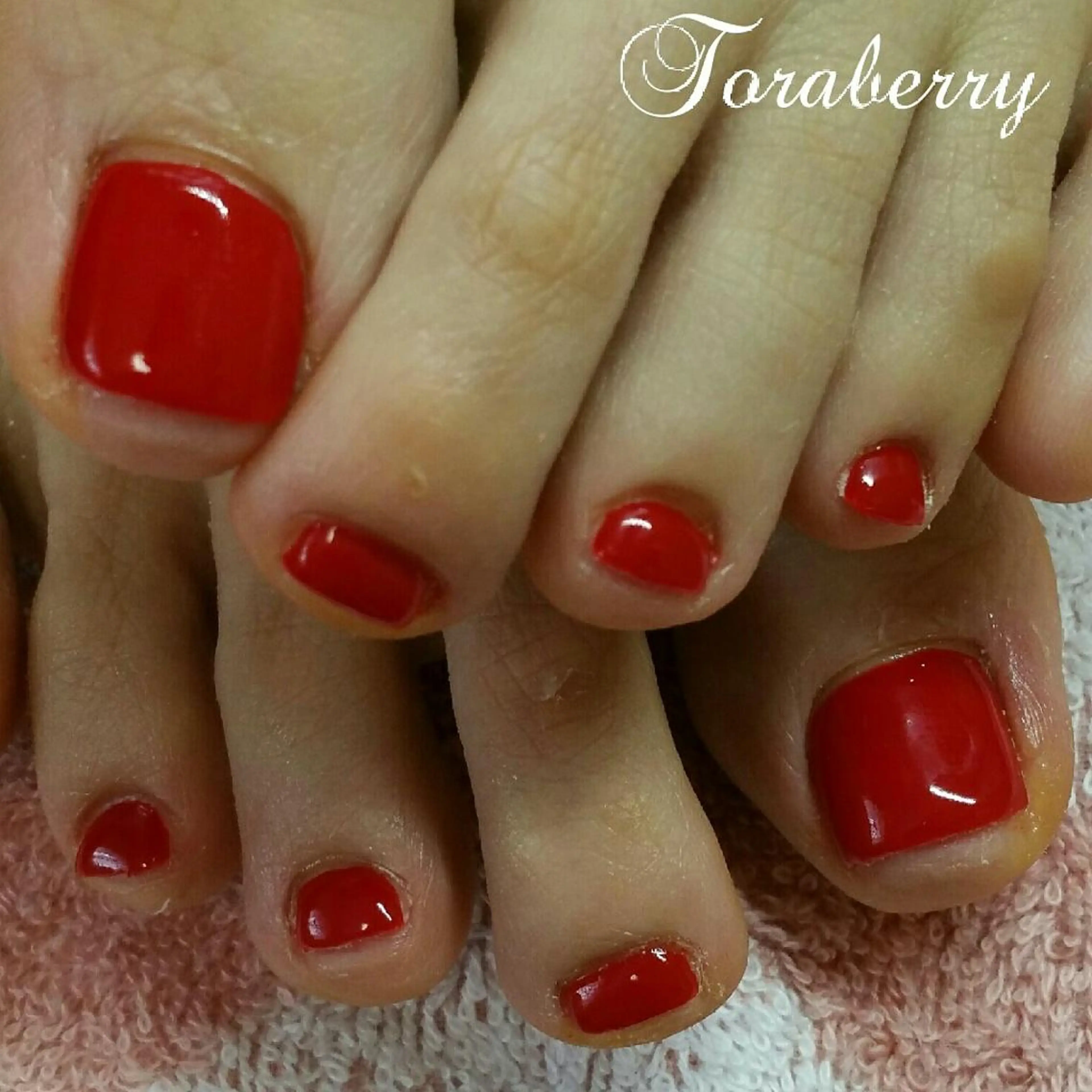 ネイル フットネイル ジェルネイル ネイリスト なつみのネイルデザイン