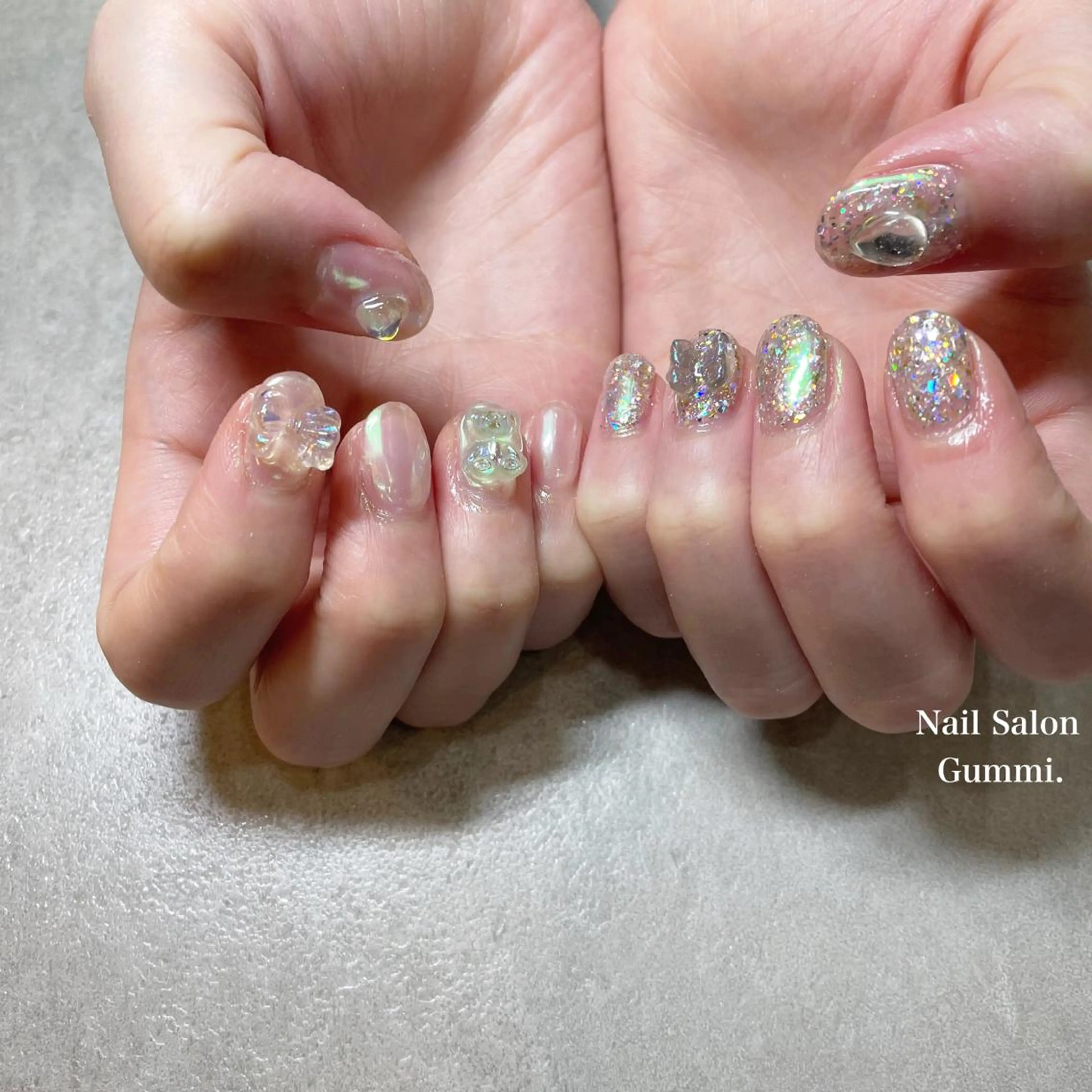 ネイル 韓国ネイル Nail Salon Gummi.のネイルデザイン