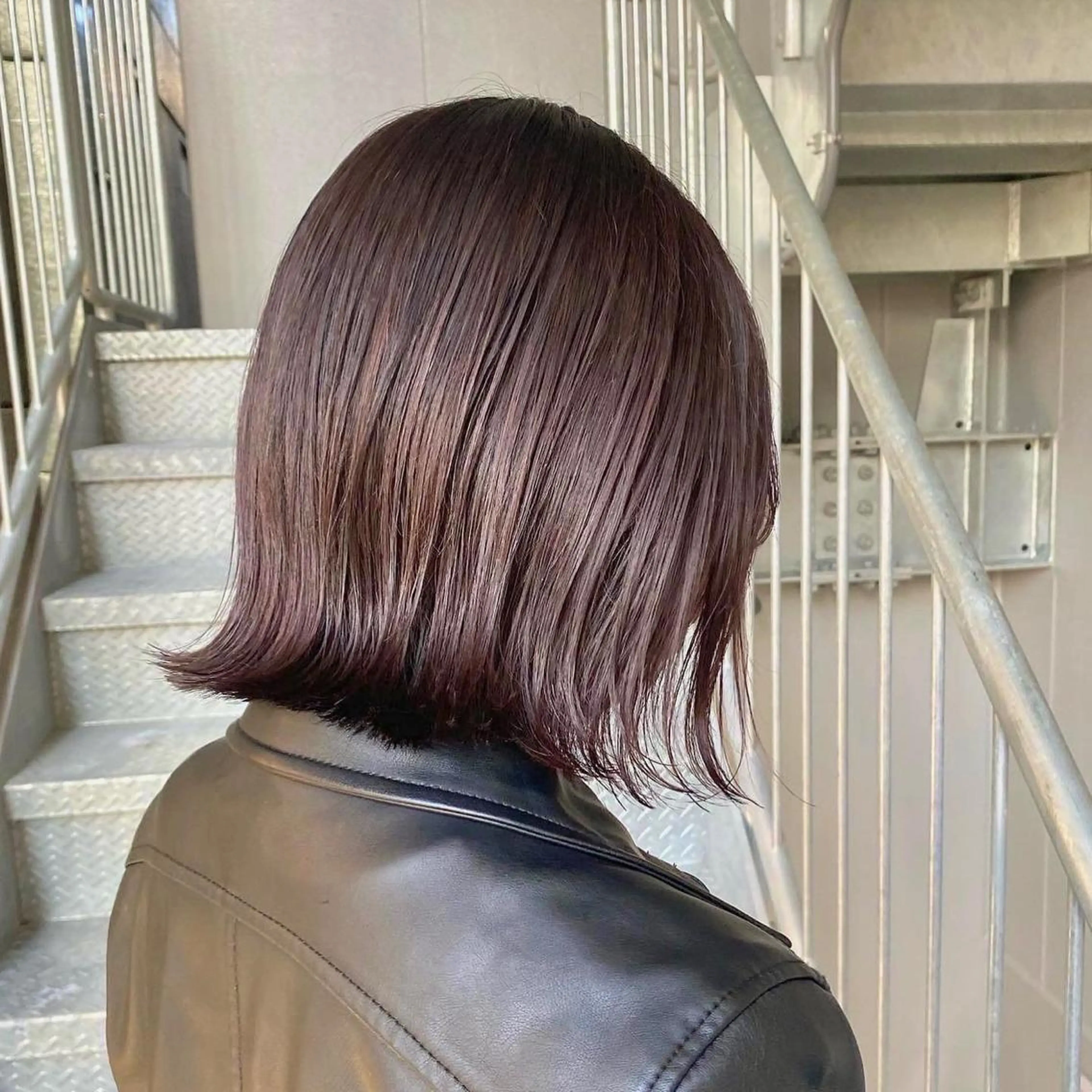 ミディアム カラー レイヤー✂︎赤み消し 髪質改善/井上健太のヘアスタイル