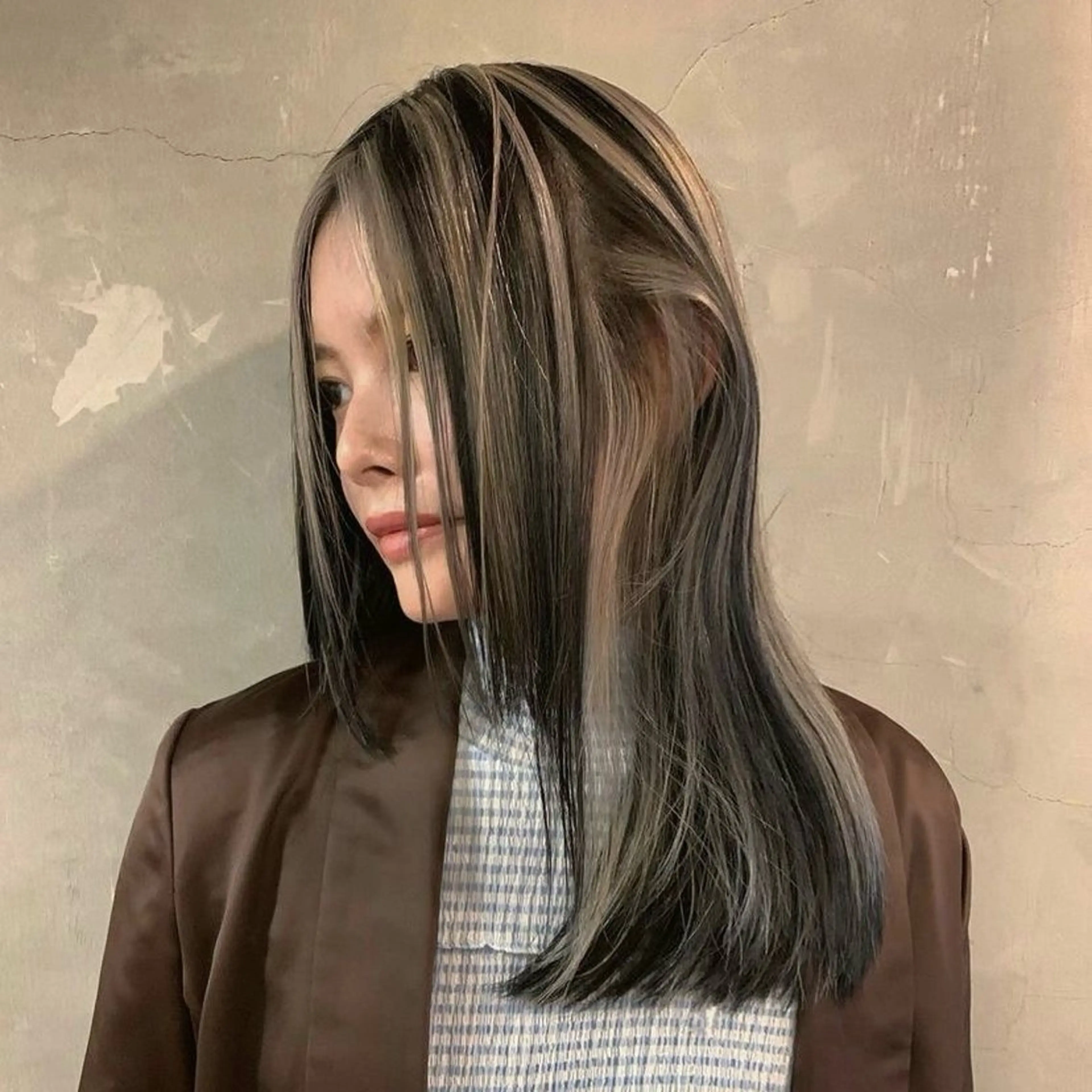 highlight + full color + 2 step treatmentの写真