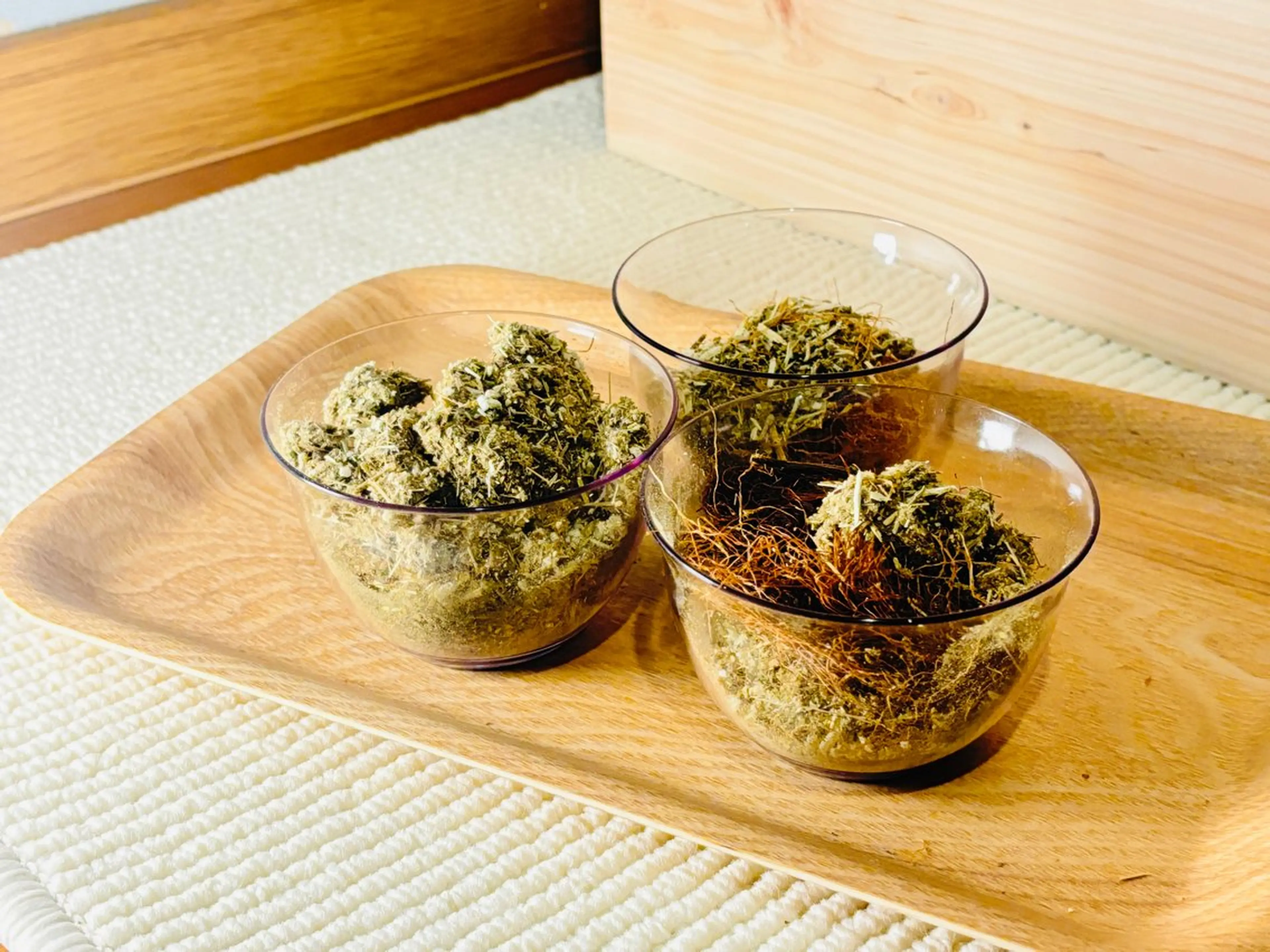 よもぎ蒸しの写真