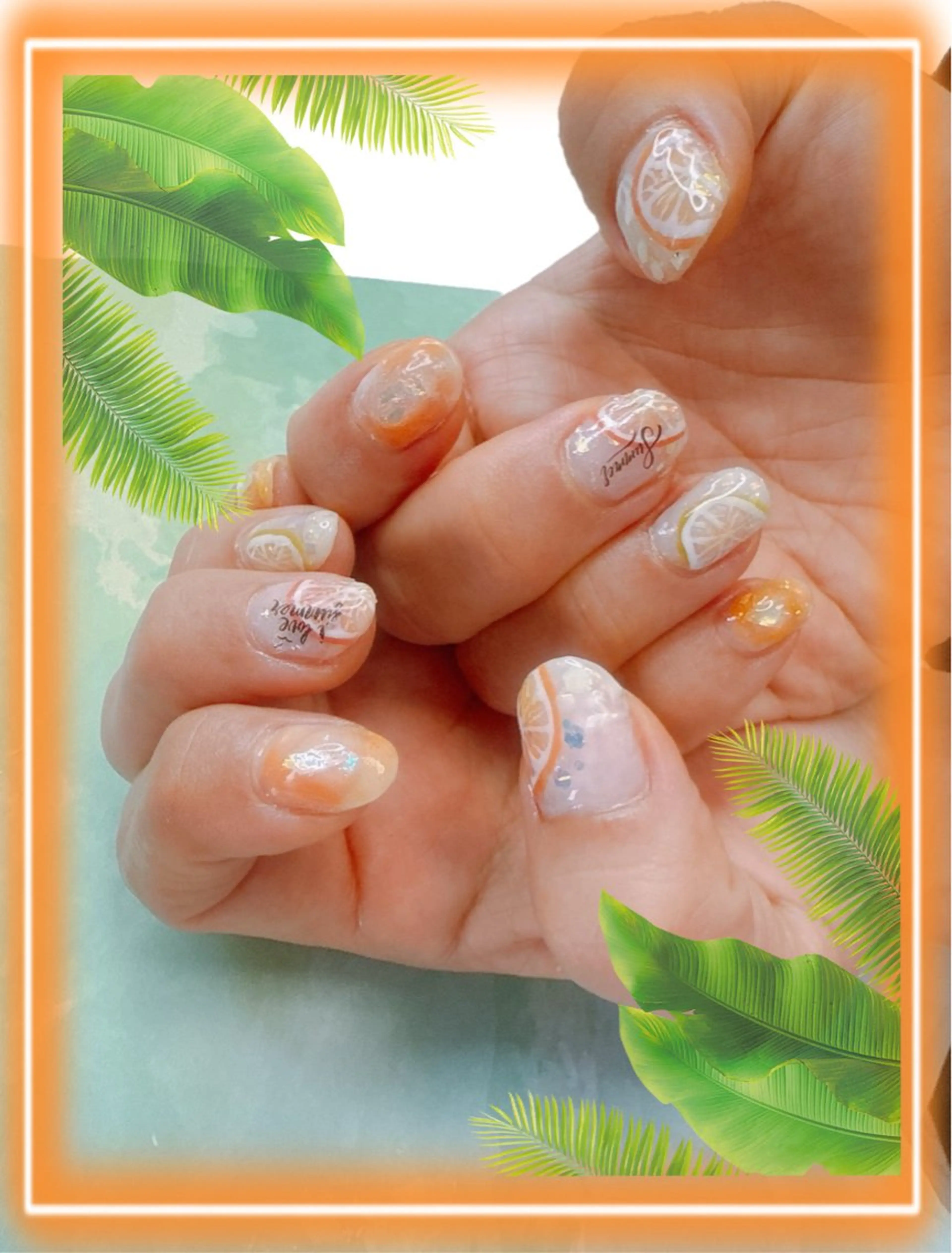 ネイル 持ち込み 加藤 優佳のネイルデザイン