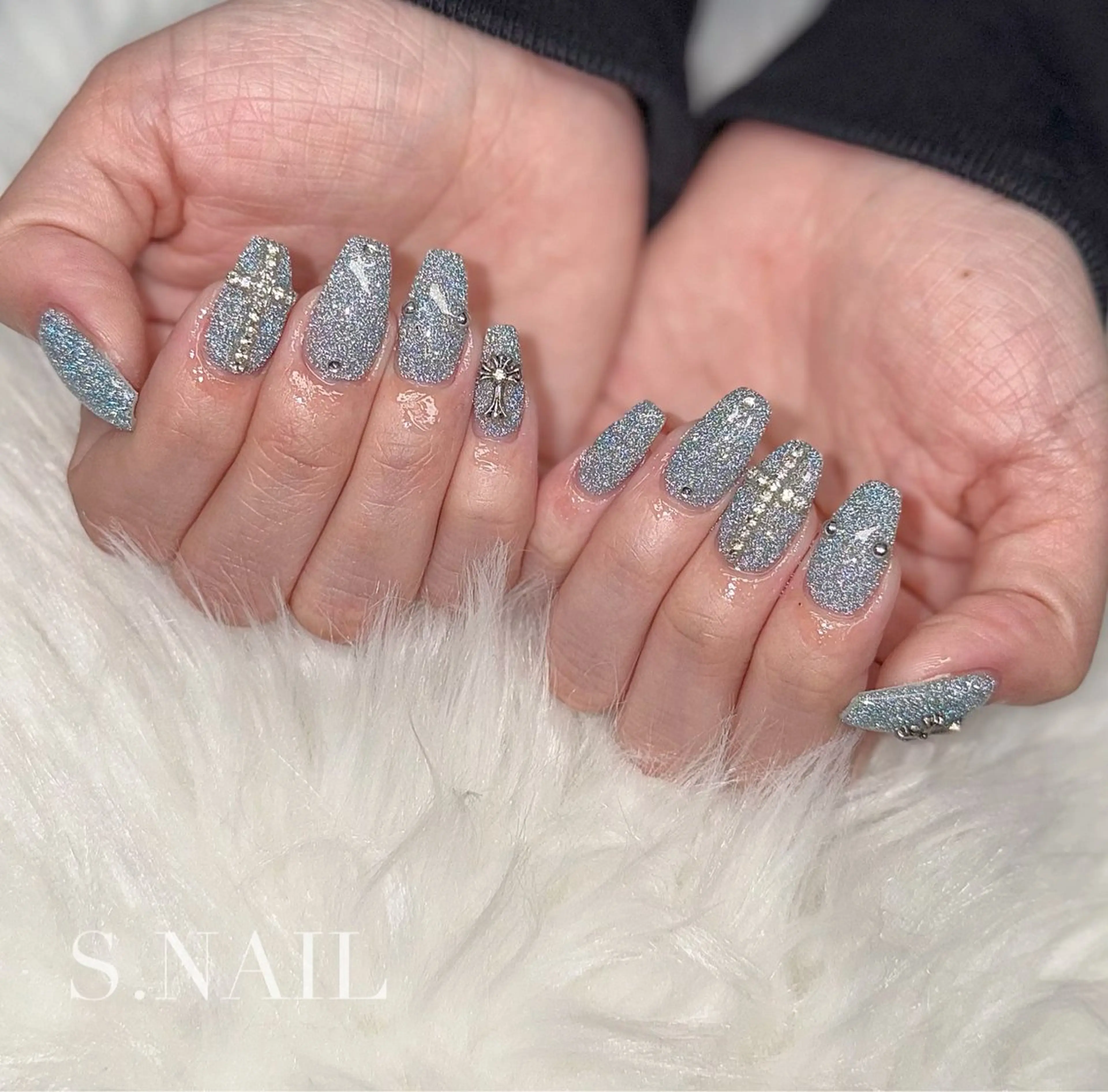 ネイル フラッシュネイル ハンドネイル S♡NAIL所属・S.NAIL Suuのネイルデザイン