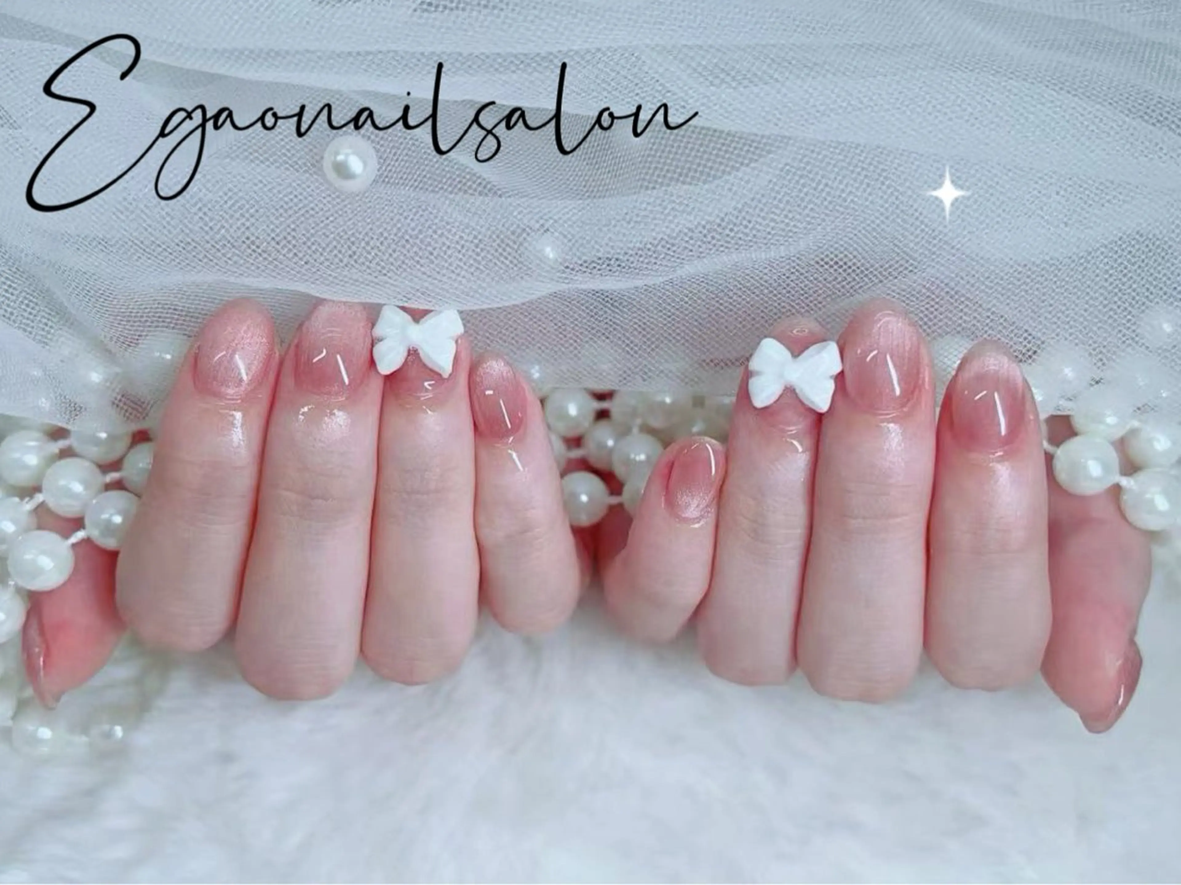 ネイル アートネイル フットネイル フレンチネイル ジェルネイル グラデーション ハンドネイル Egao Nail Salonのネイルデザイン