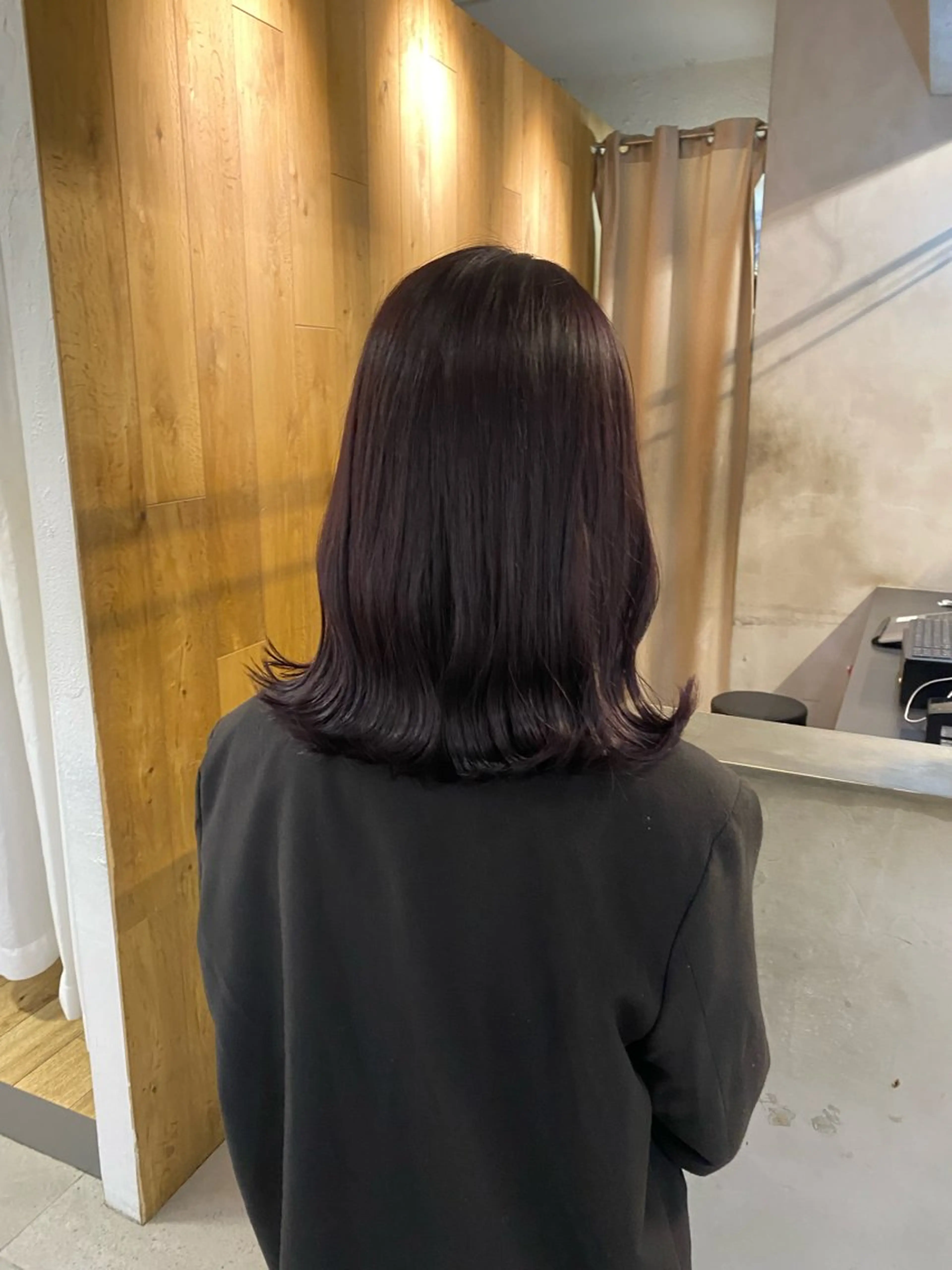 ミディアム カラー カット ヘアカラー 艶カラー 🤍🫧/makoのヘアスタイル